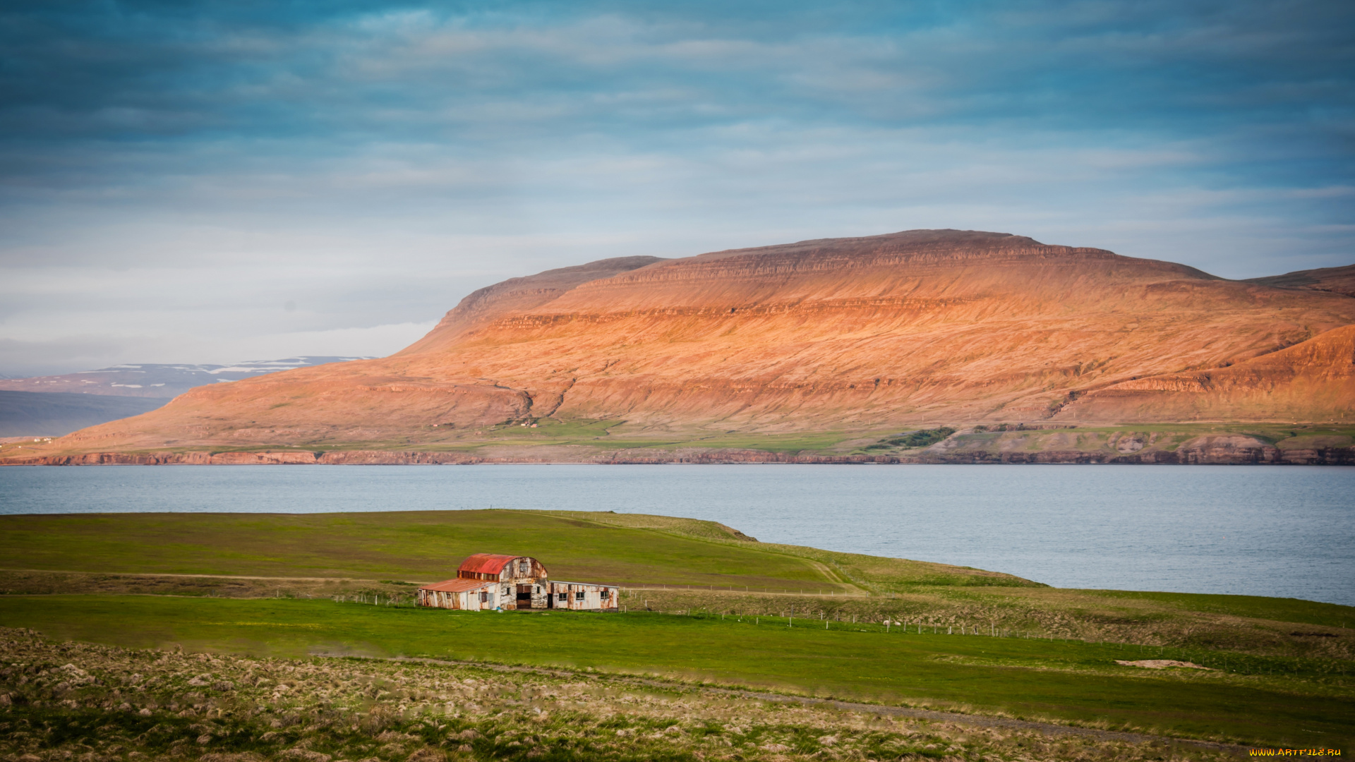 природа, побережье, исландия