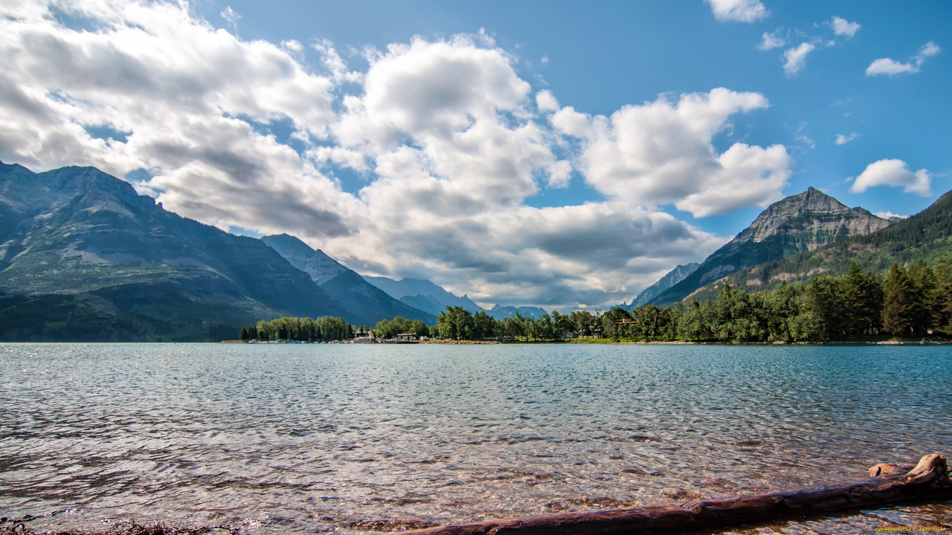 waterton, lakes, mount, revelstoke, national, park, canada, природа, реки, озера, горы, озеро