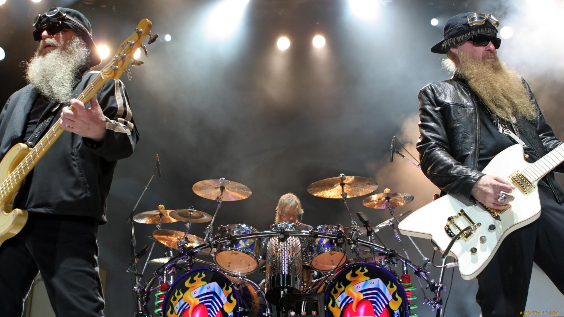 zz, top, музыка, блюз-рок, сатерн-рок, хард-рок, буги-рок, сша