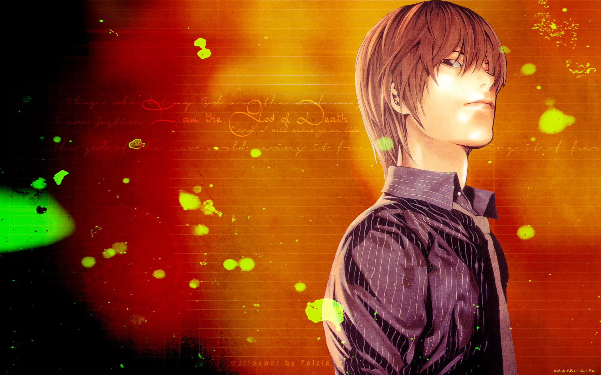 аниме, death, note