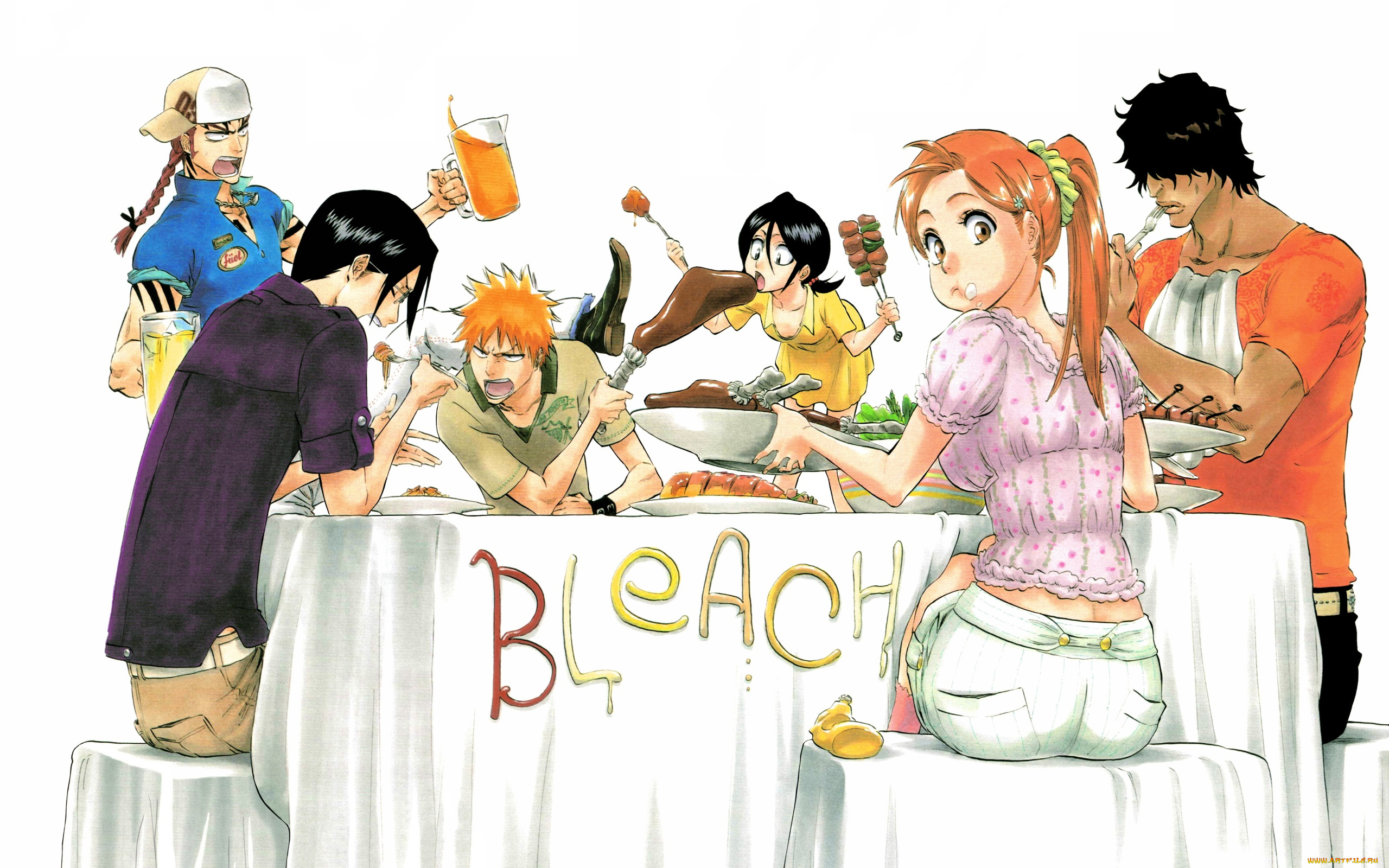 аниме, bleach