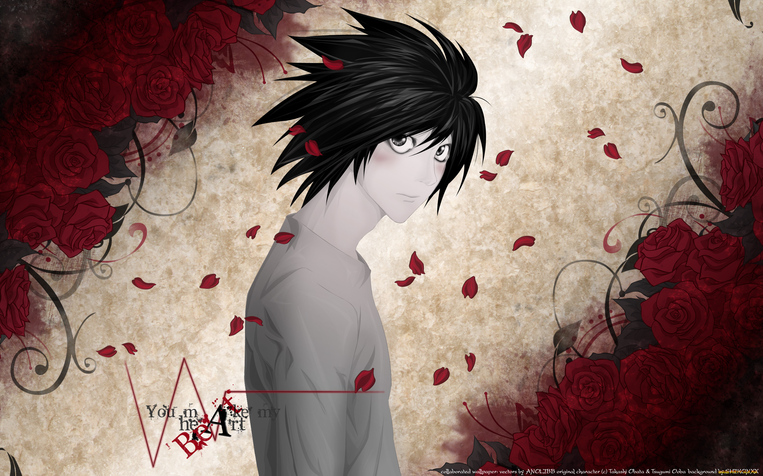 аниме, death, note