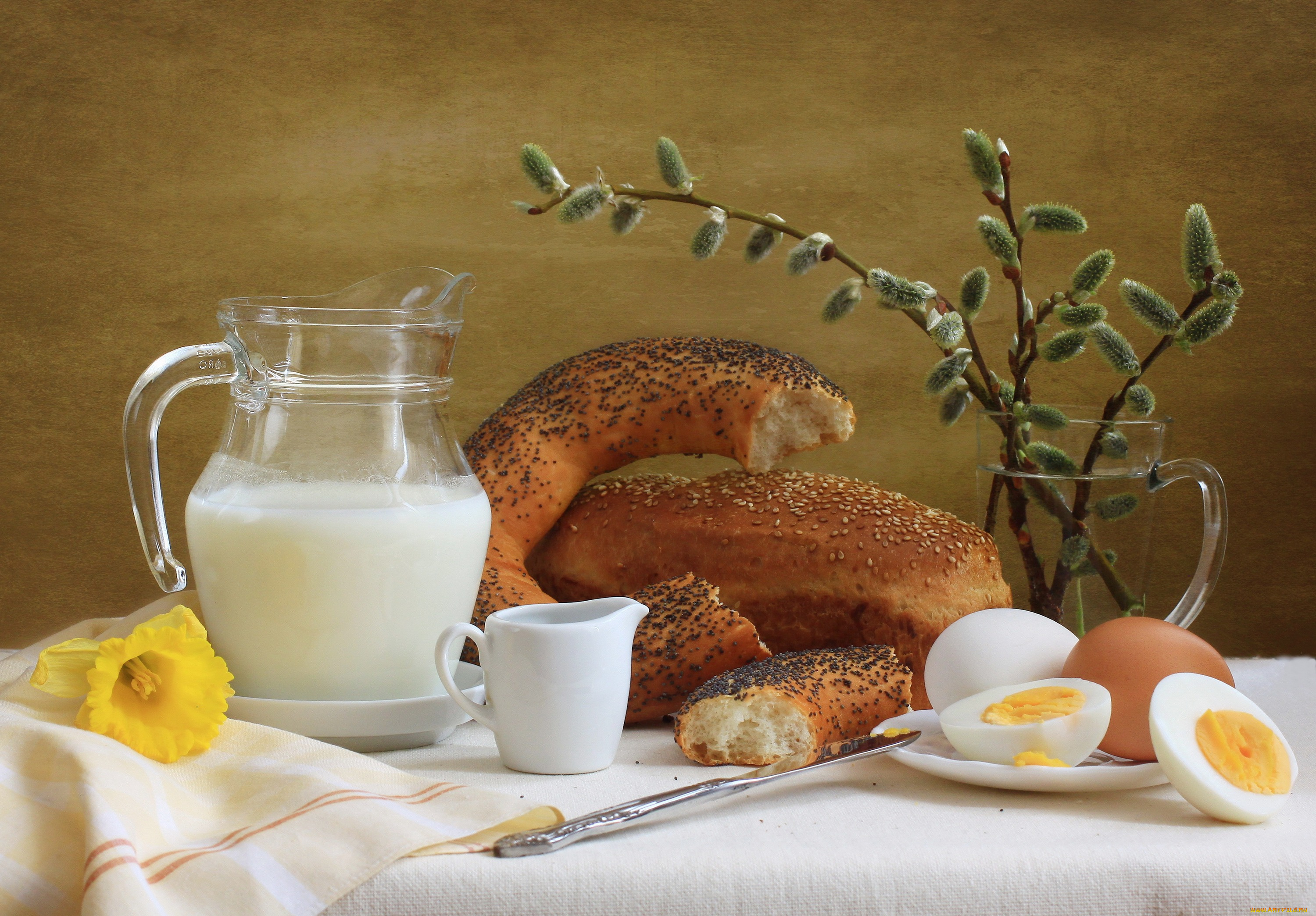 еда, натюрморт, молоко