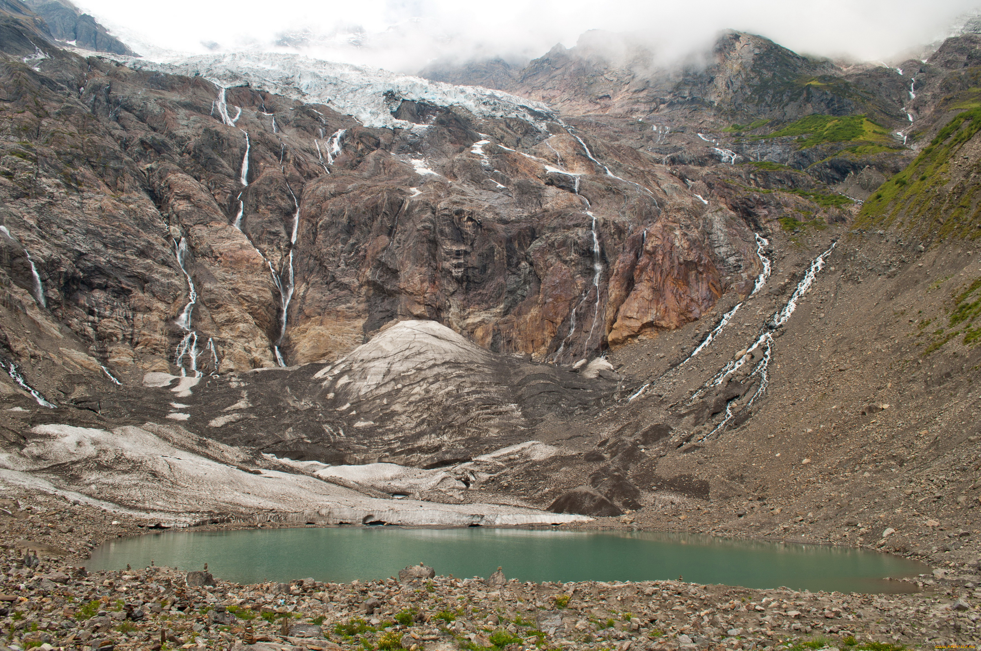 yulong, snow, mountain, china, природа, горы, озеро