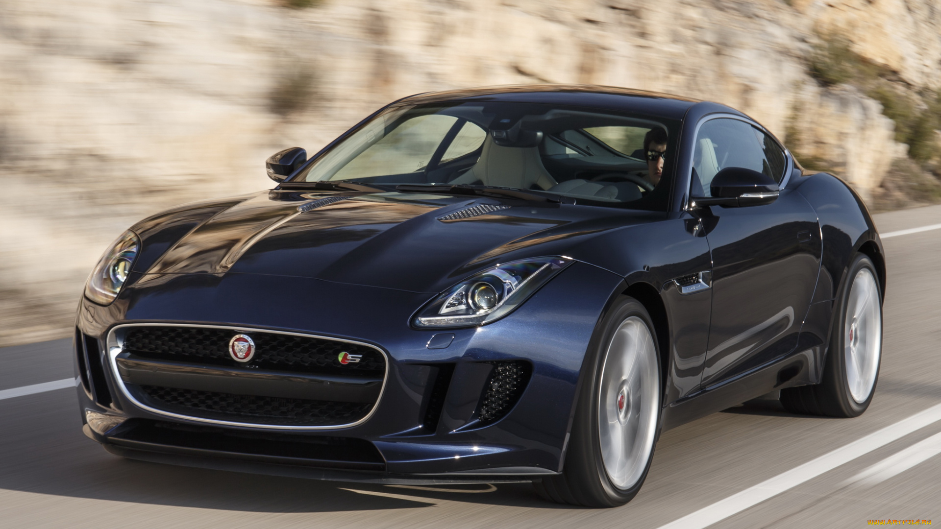 автомобили, jaguar, f-type, s, темный, 2014, coupе