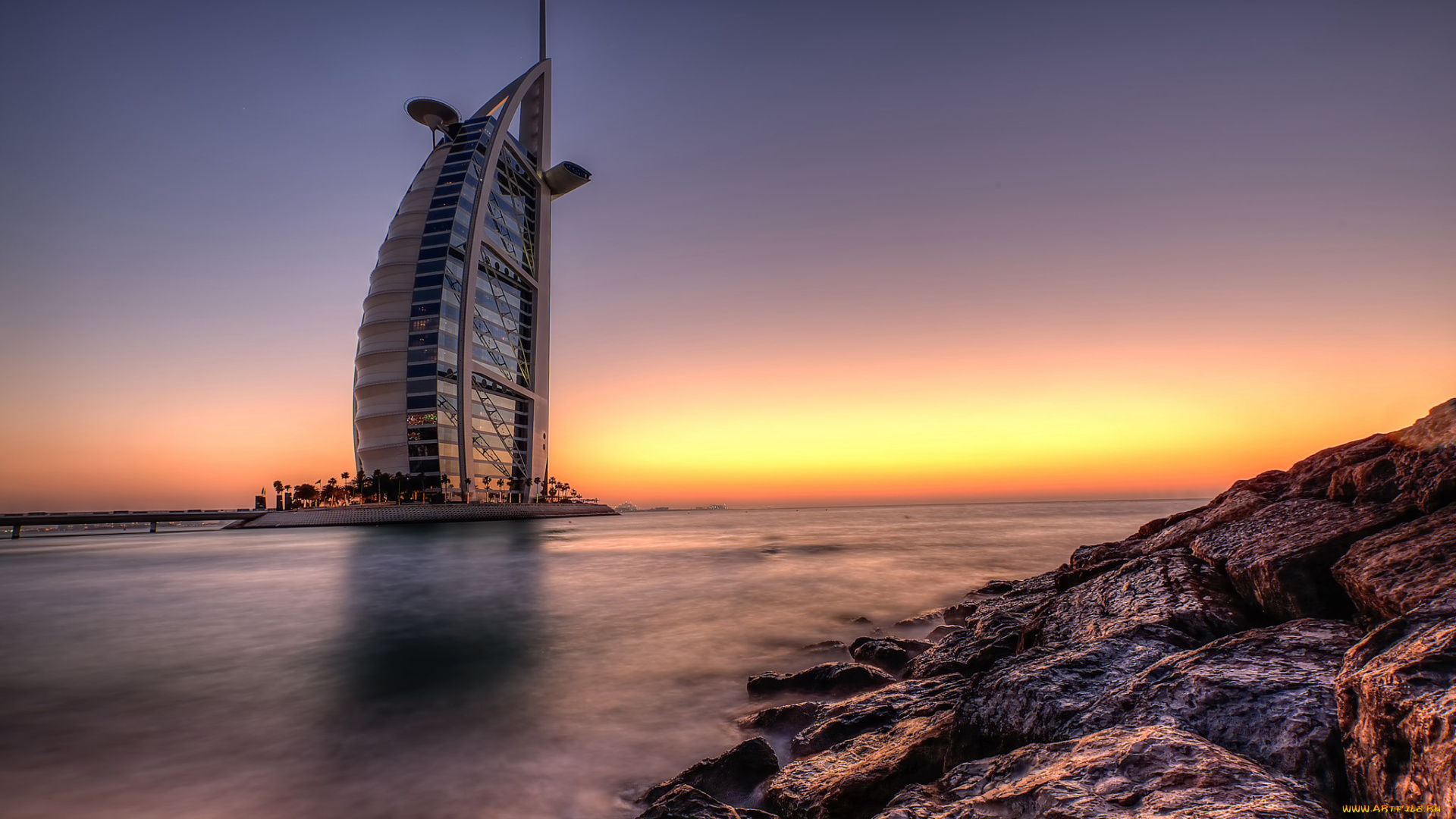 burj, al, arab, города, дубаи, , оаэ, море, отель, побережье