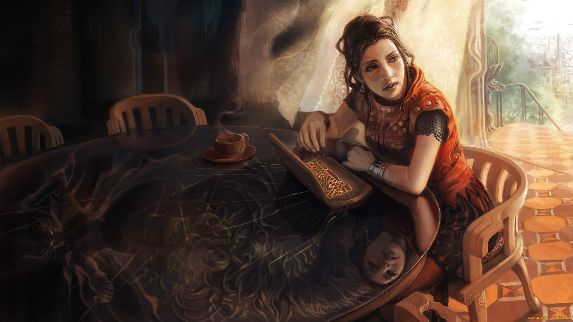 rafi, adrian, zulkarnain, фэнтези, девушки, rafi, adrian, zulkarnain, девушка