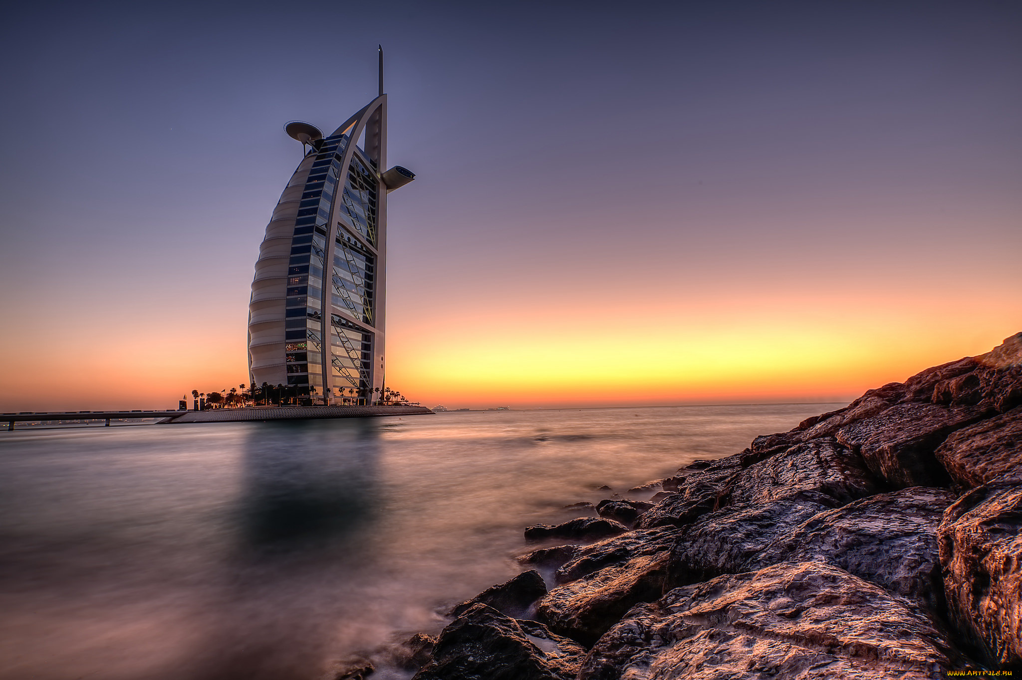 burj, al, arab, города, дубаи, , оаэ, море, отель, побережье