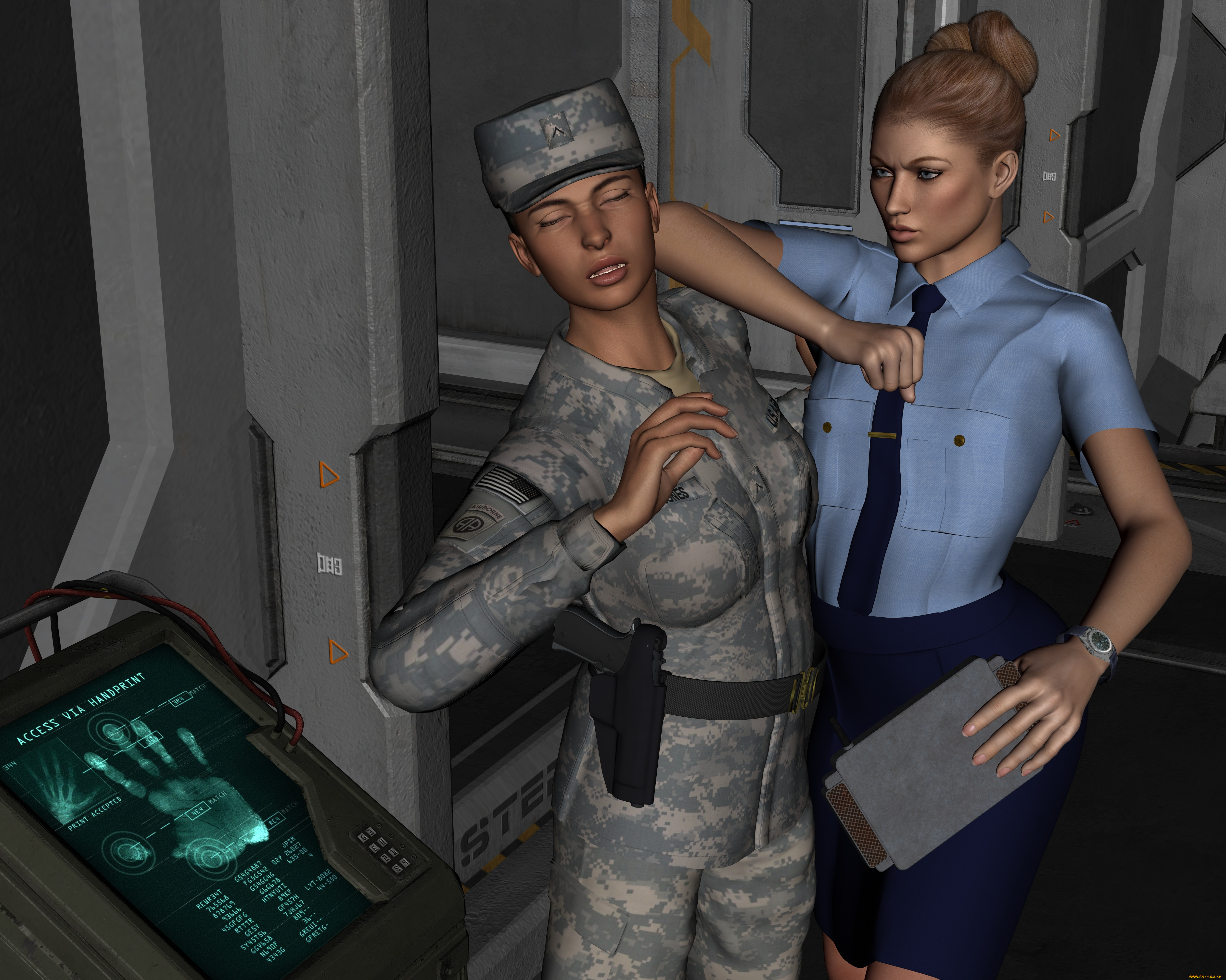 3д, графика, fantasy, , фантазия, девушки