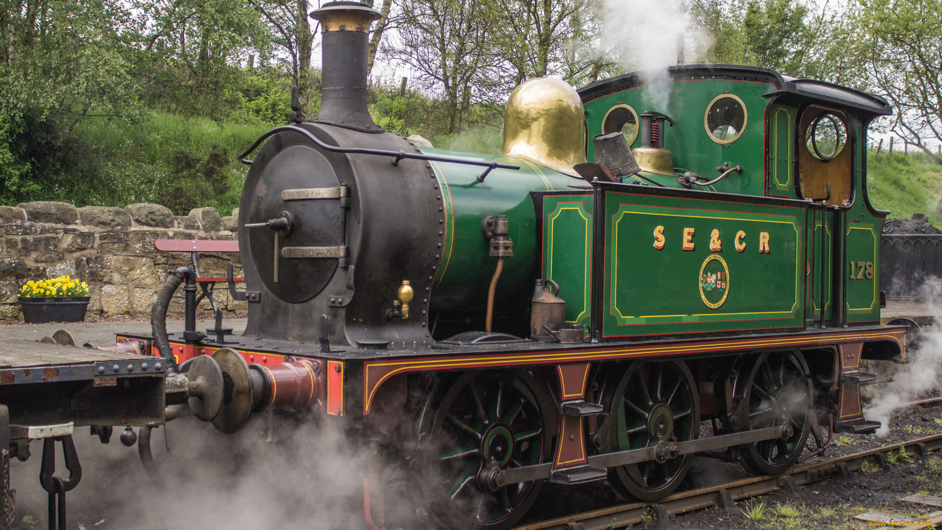 техника, паровозы, железная, дорога, паровоз