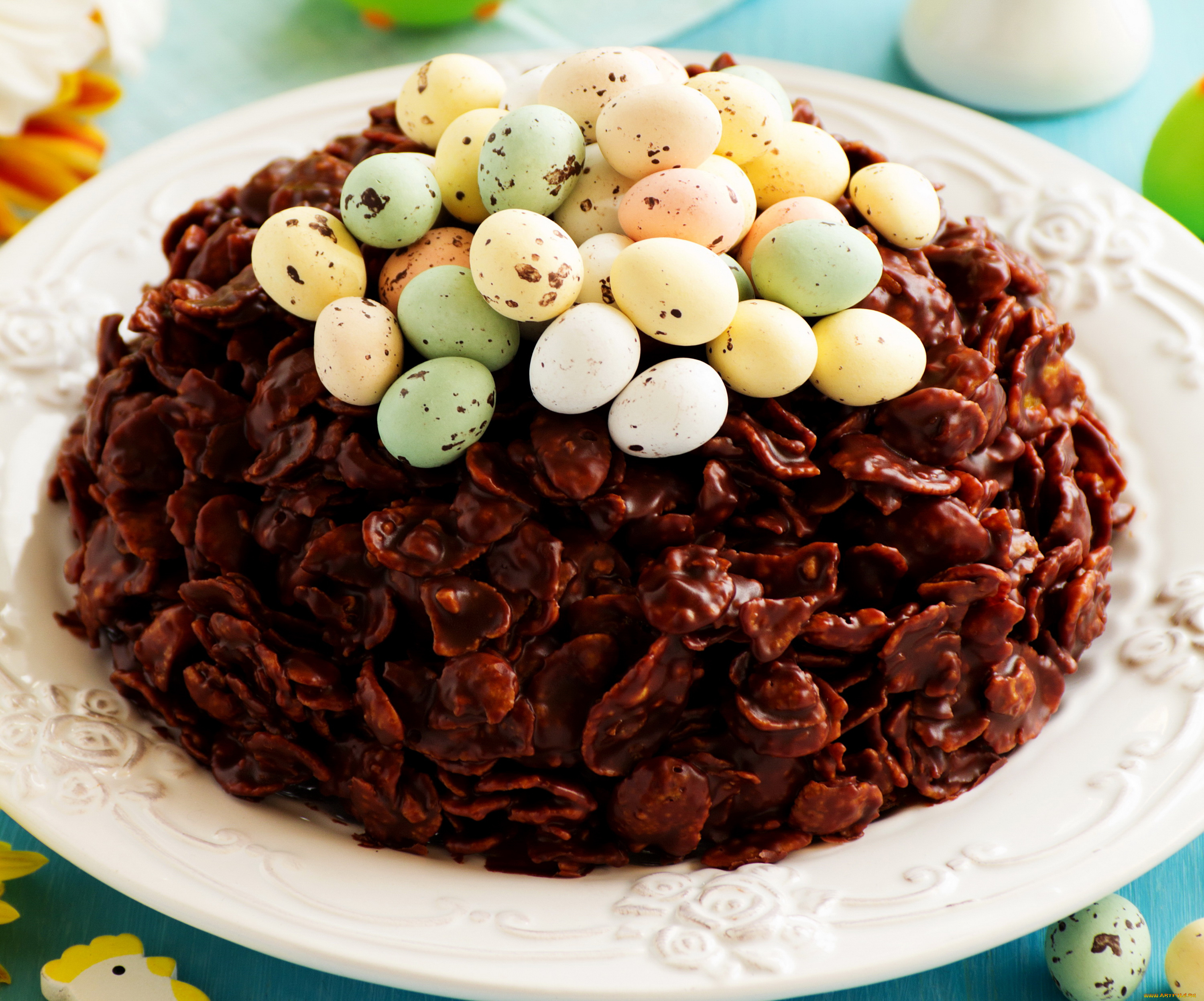 праздничные, пасха, яйца, выпечка