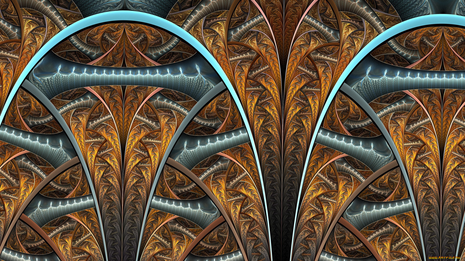 3д, графика, фракталы, , fractal, узор, фон, цвета