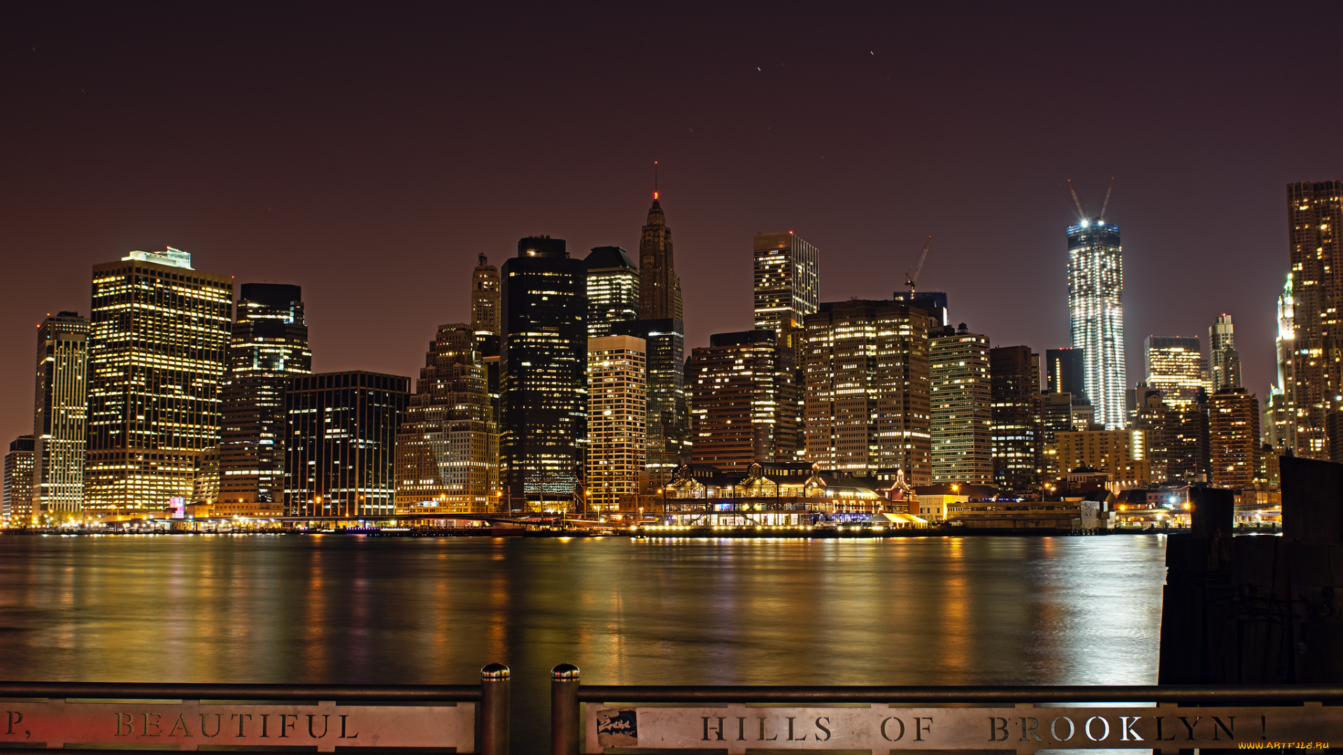 new, york, города, нью-йорк, , сша, небоскребы, залив