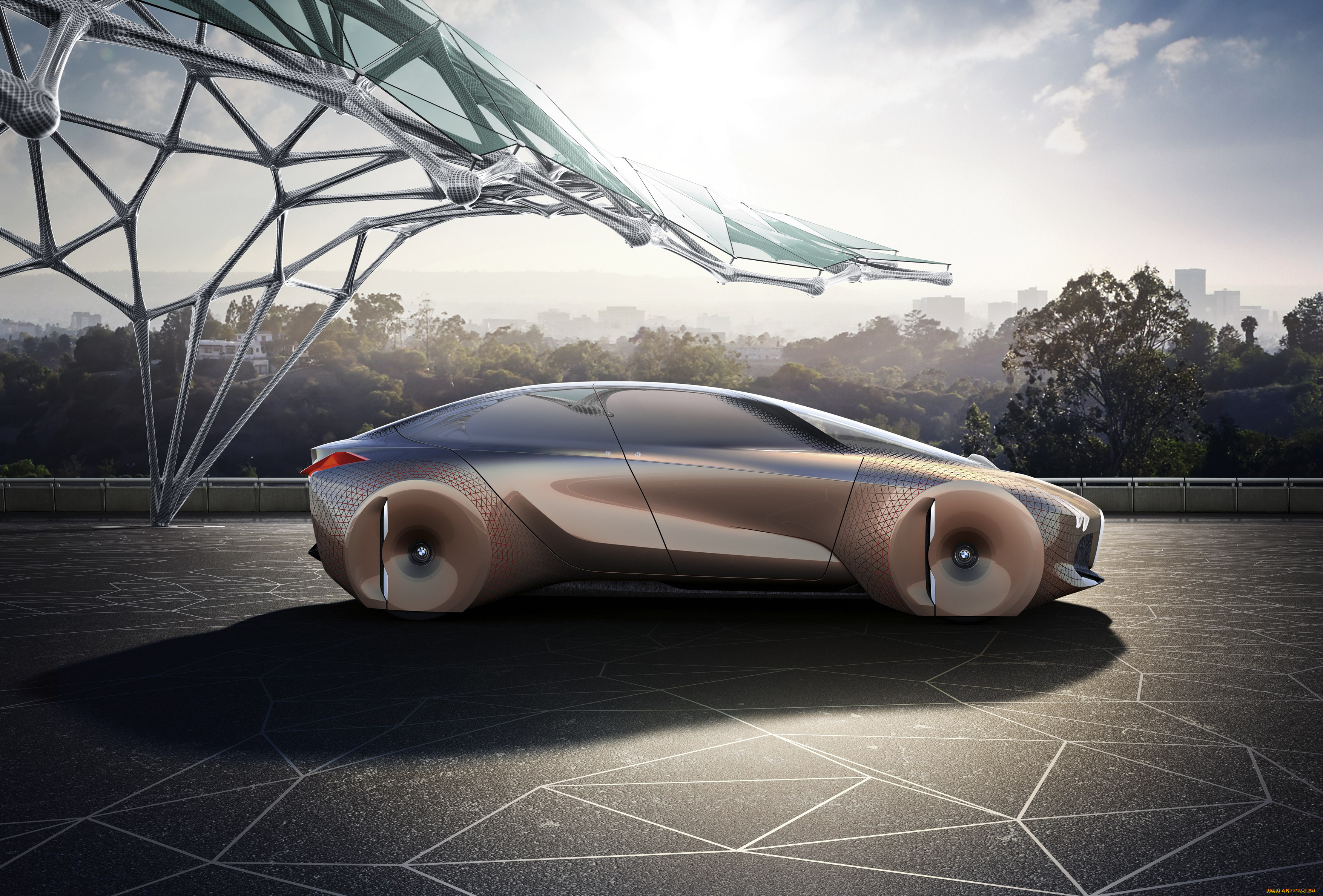 bmw, vision, next, 100, concept, 2016, автомобили, 3д, bmw, vision, next, 100, concept, 2016, 3d