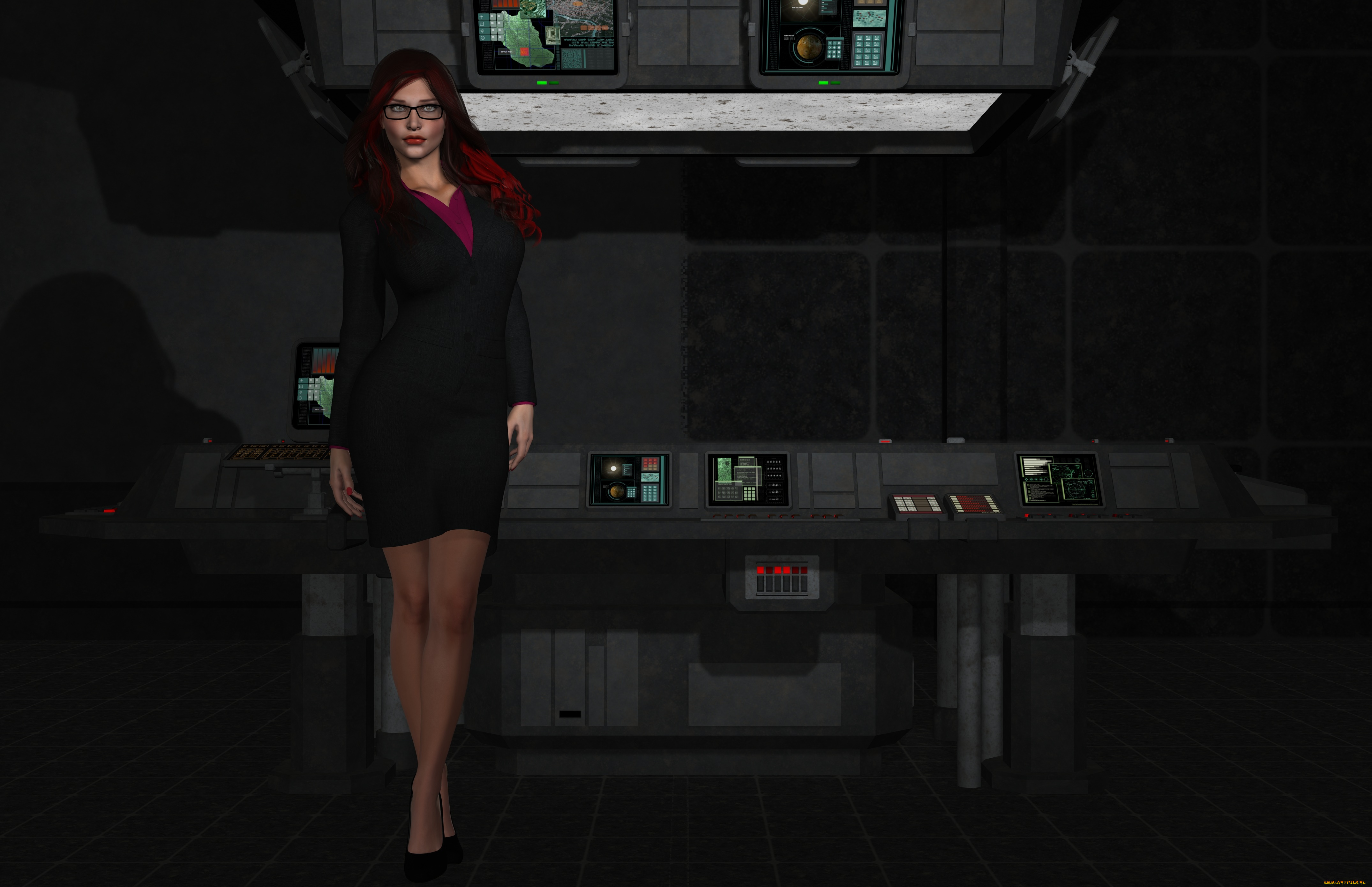 3д, графика, люди, , people, девушка, взгляд, фон