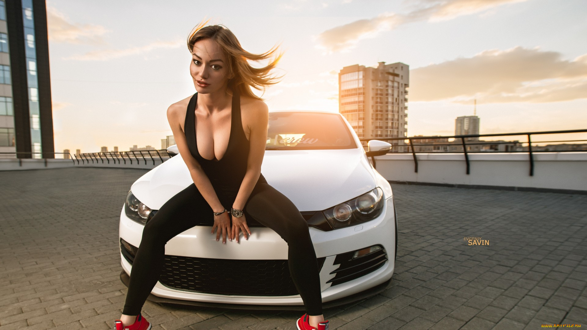 автомобили, -авто, с, девушками, авто, позирует, девушка, evgeniy, savin