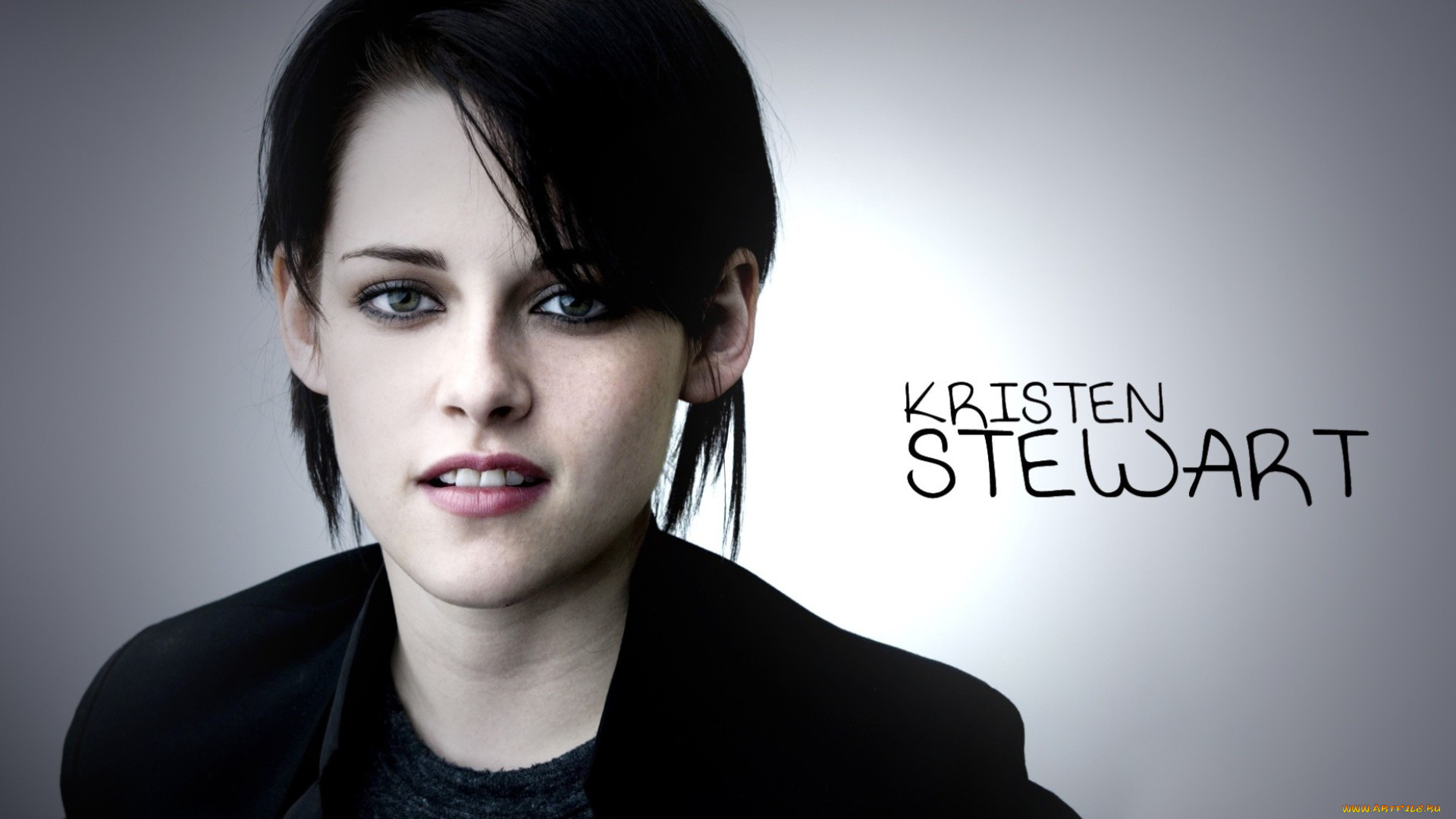 девушки, kristen, stewart, брюнетка, лицо, улыбка, актриса, кристен, стюарт