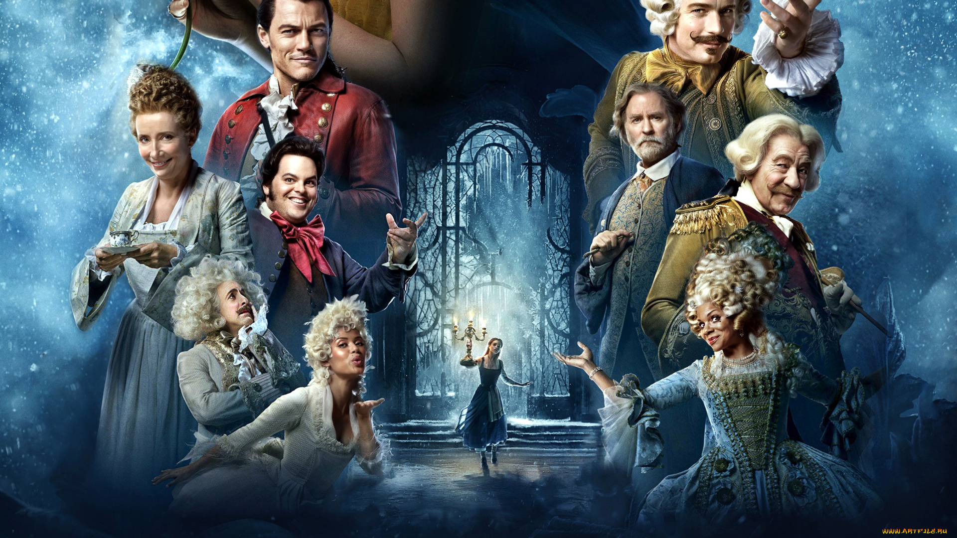 кино, фильмы, beauty, and, the, beast, коллаж