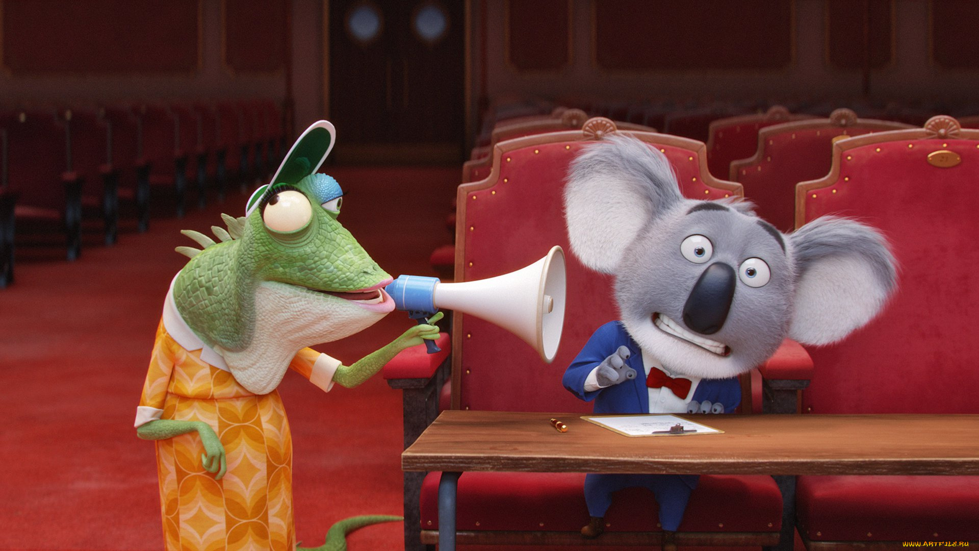 мультфильмы, sing, персонажи