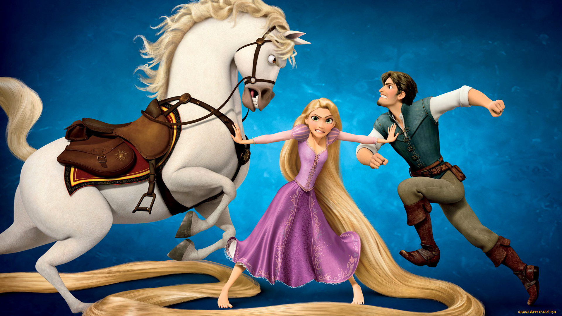 мультфильмы, tangled, персонаж