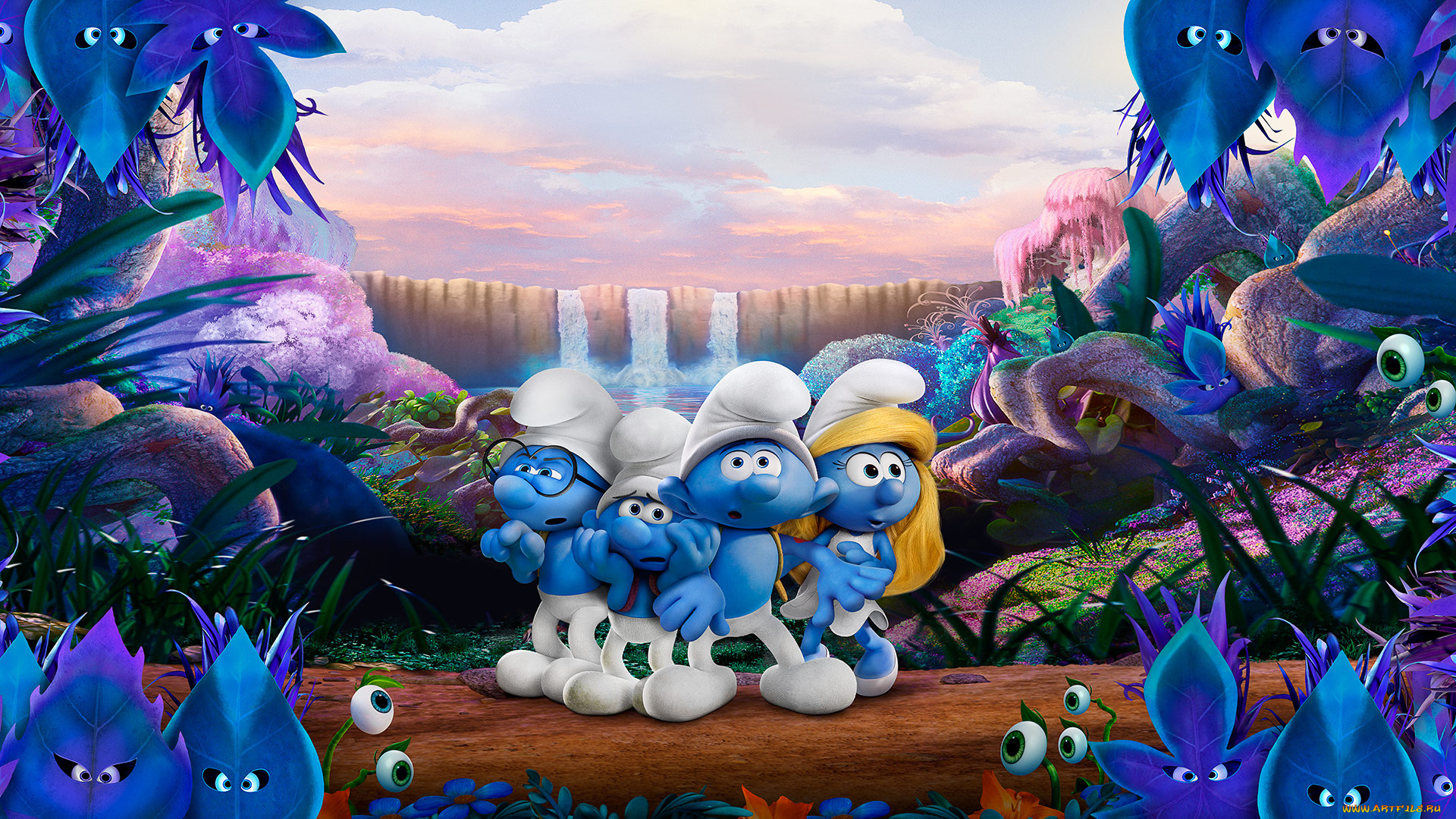 smurfs, , the, lost, village, мультфильмы, персонажи