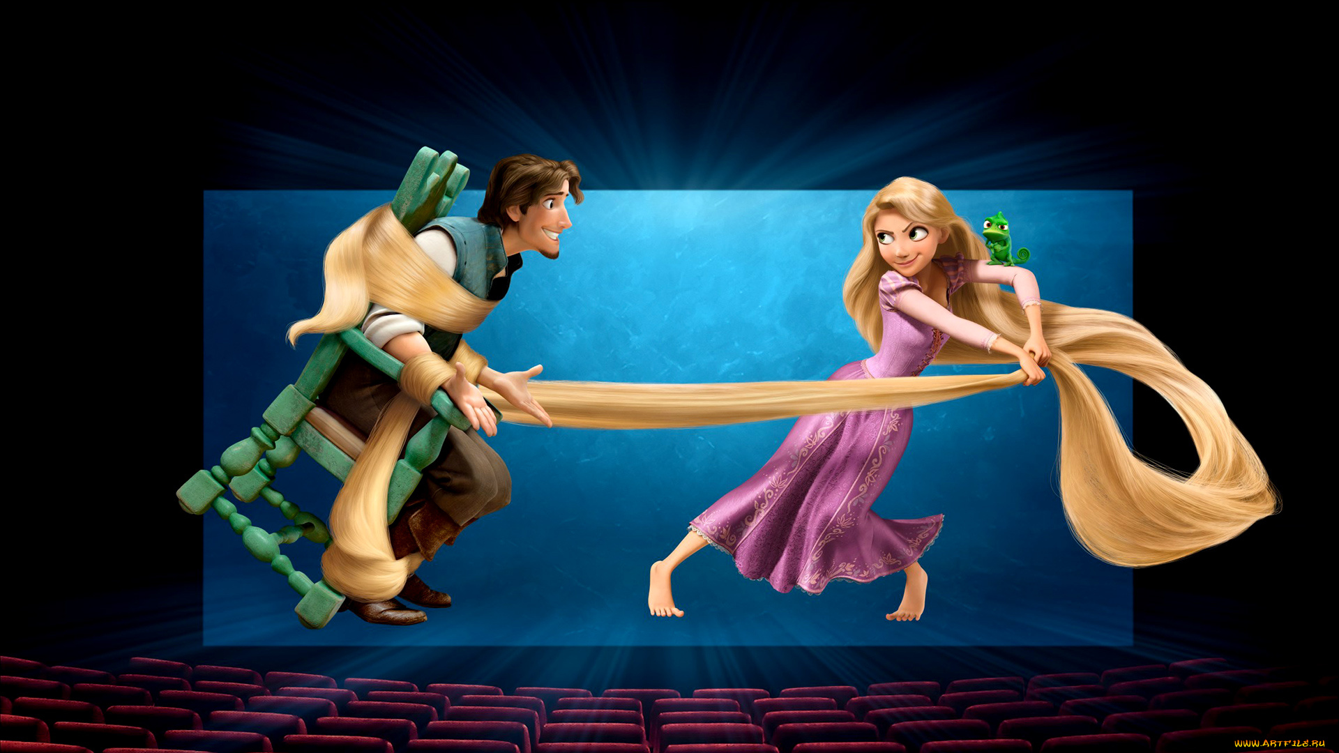 tangled, мультфильмы, персонаж