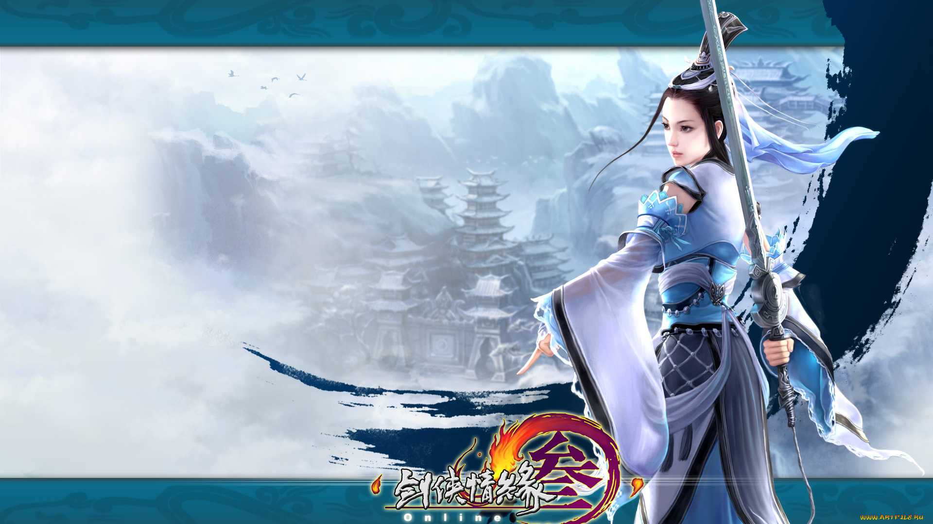 видео, игры, jx, online, 3, девушка