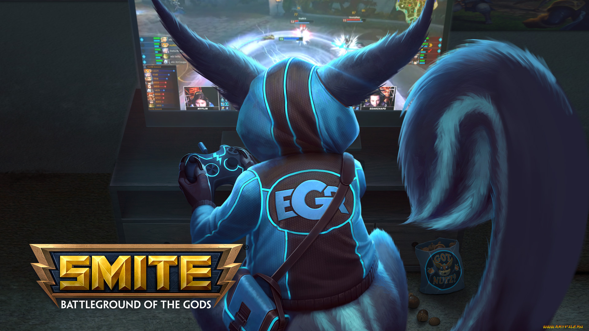 видео, игры, smite, персонаж