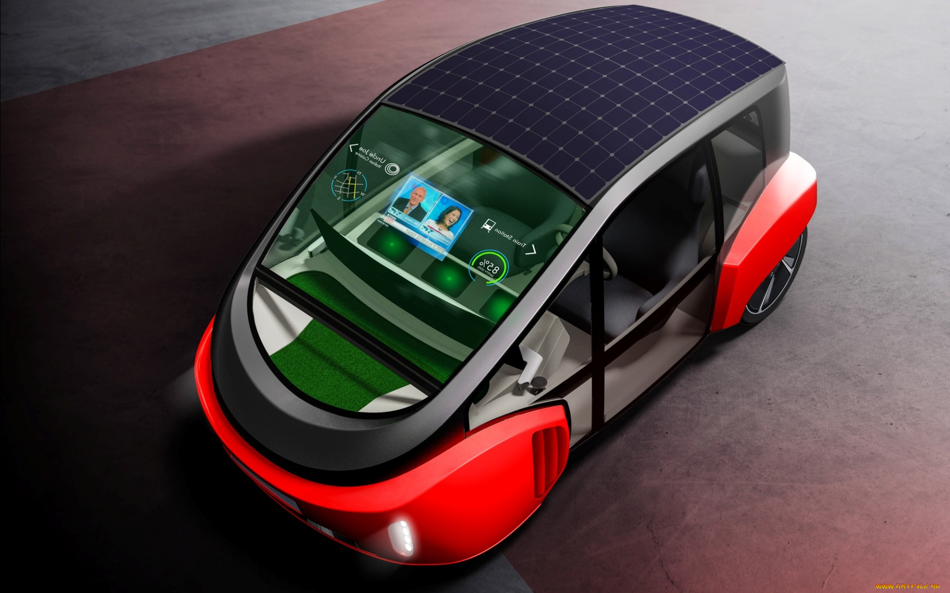 rinspeed, oasis, 2017, автомобили, 3д, oasis, rinspeed, 2017