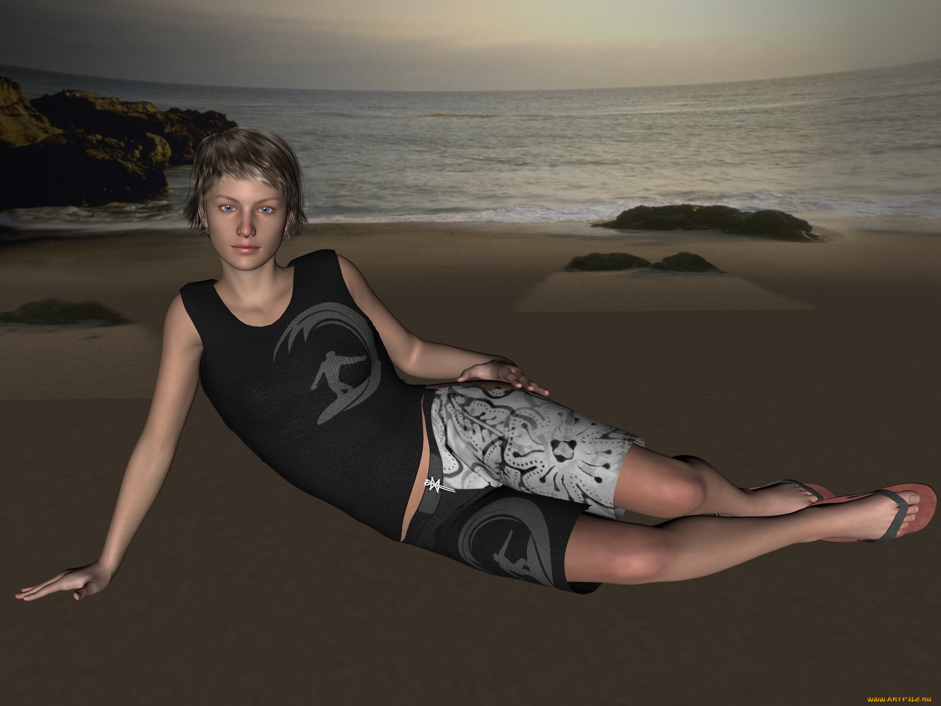 3д, графика, люди, , people, фон, взгляд, девушка