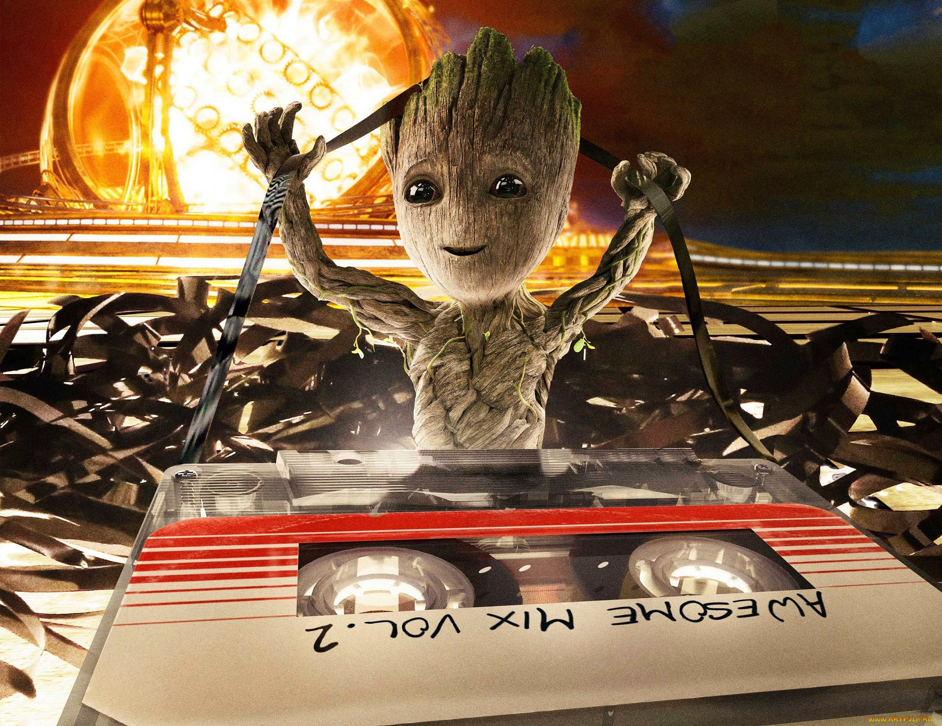 кино, фильмы, guardians, of, the, galaxy, vol, , 2, groot