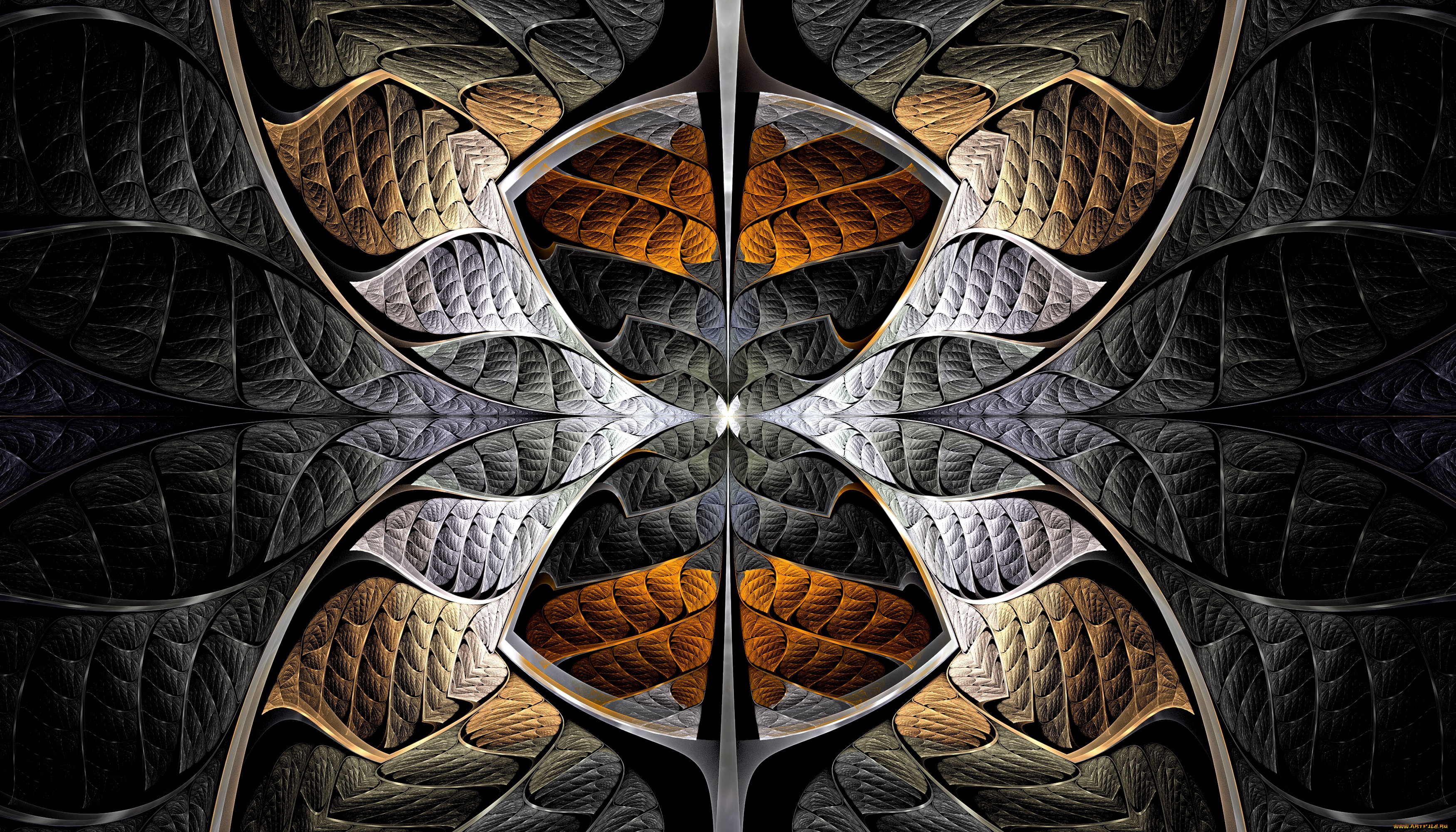 3д, графика, фракталы, , fractal, цвета, фон, узор