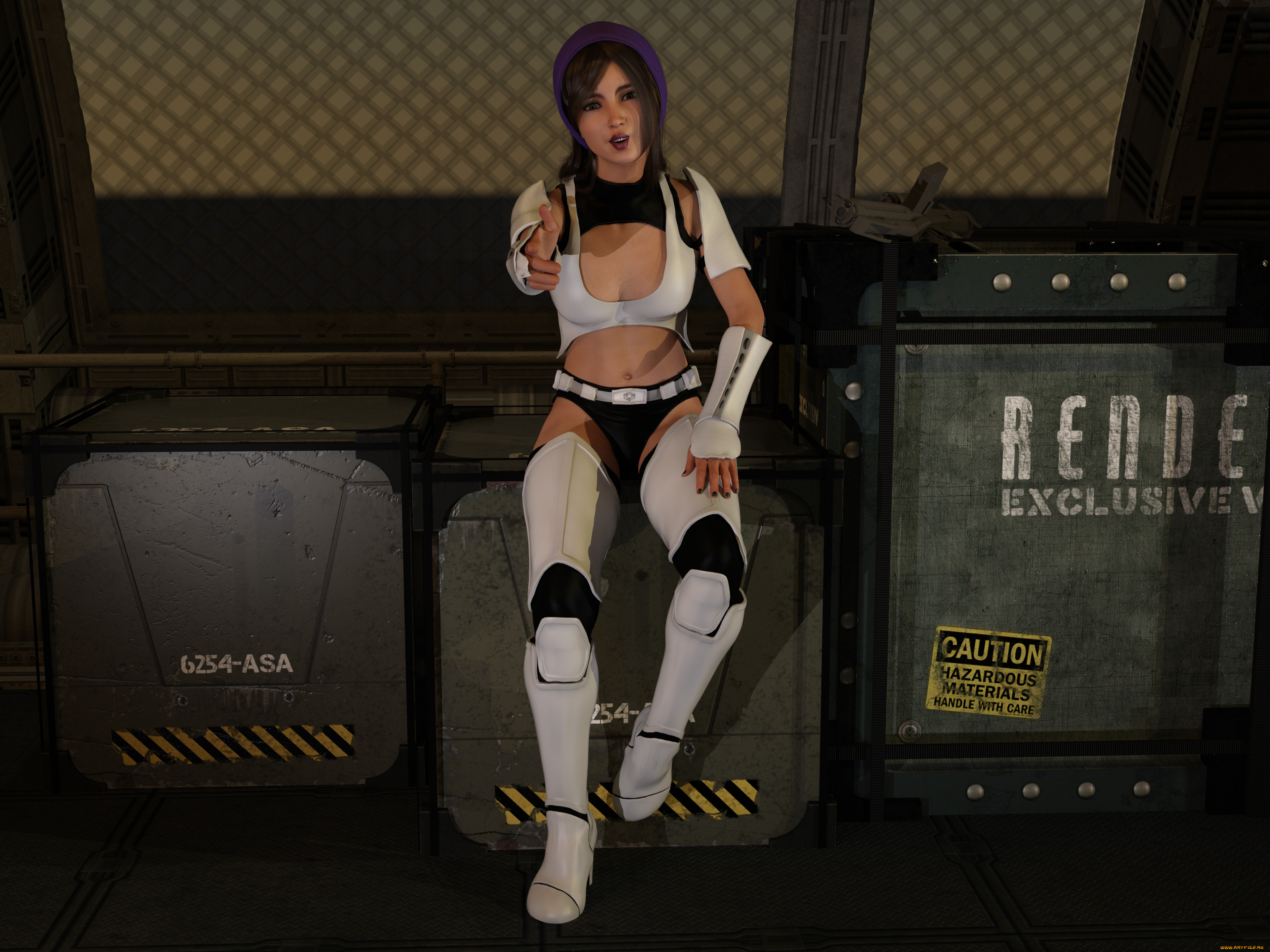 3д, графика, фантазия, , fantasy, фон, взгляд, девушка