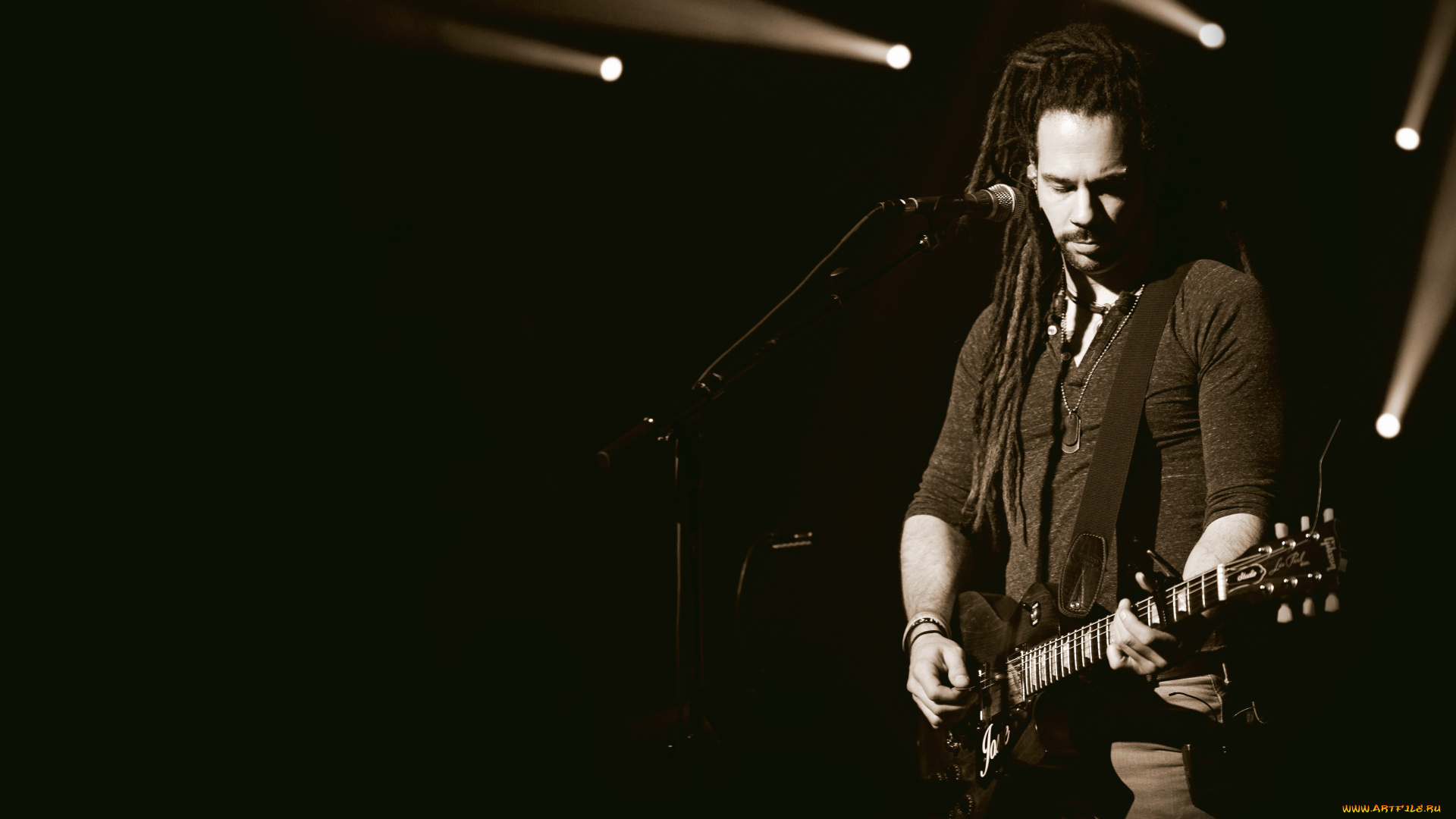 музыка, -другое, гитара, мужчина