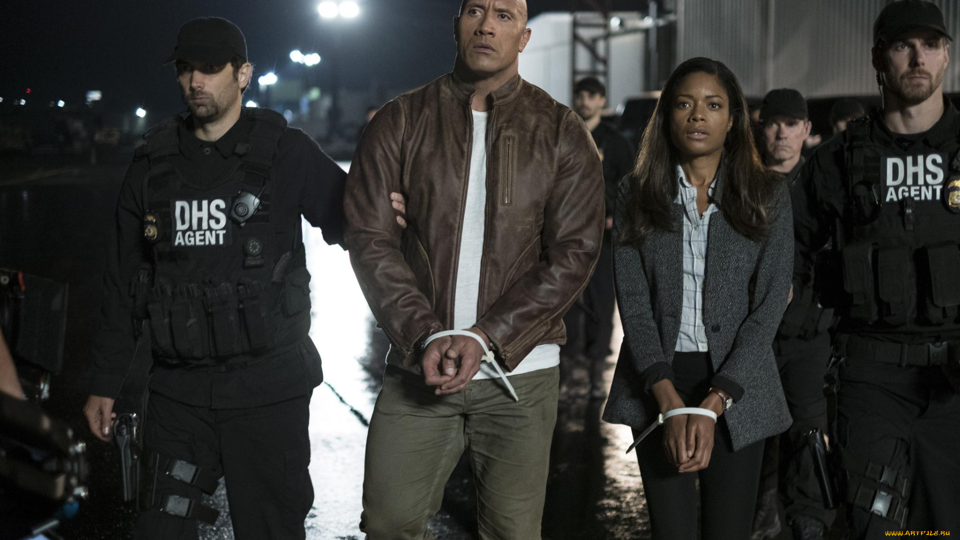 рэмпейдж, , 2018, кино, фильмы, rampage, фантастика, боевик, дуэйн, джонсон, наоми, харрис