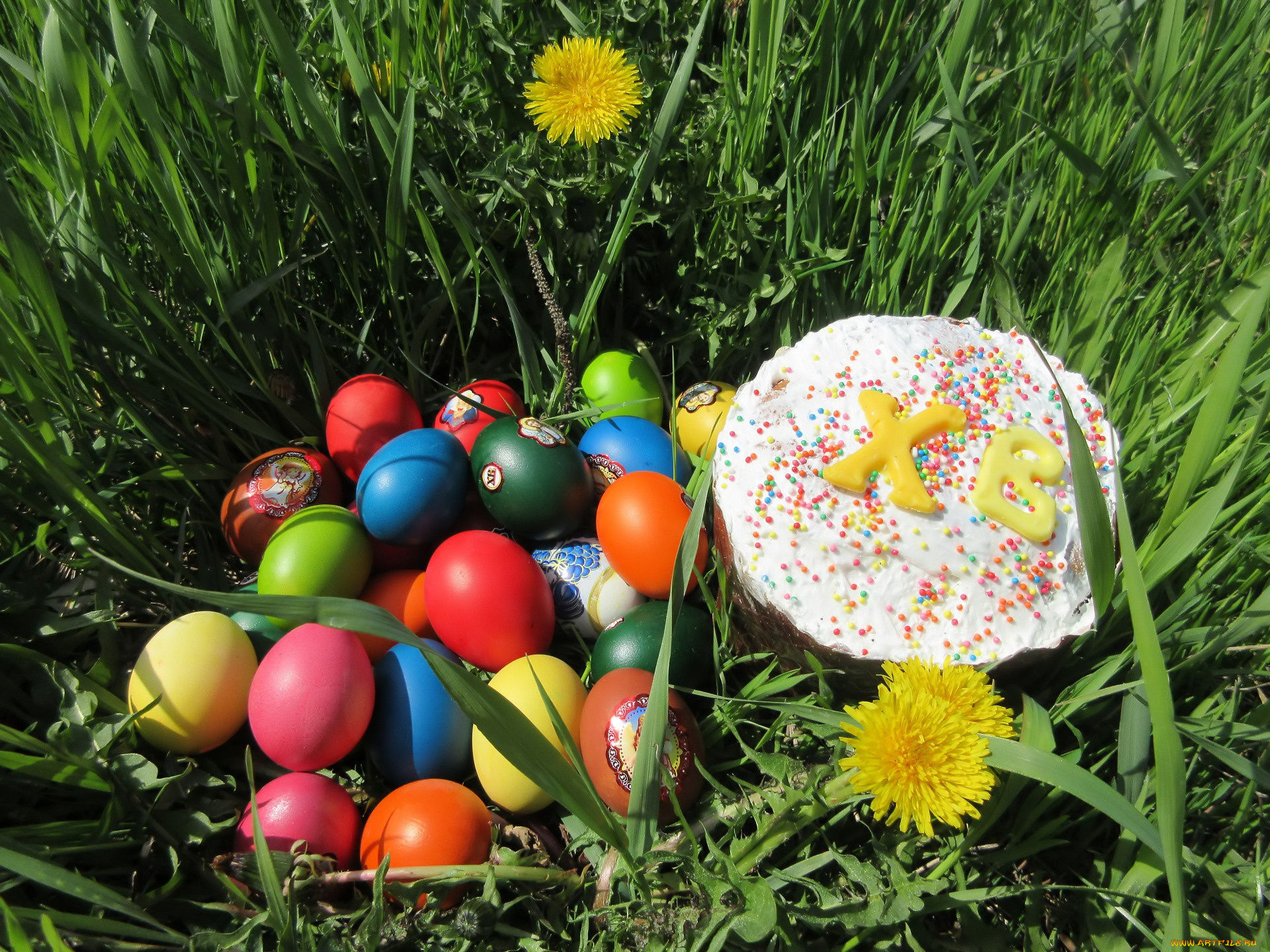 праздничные, пасха, яйца, весна, 2018
