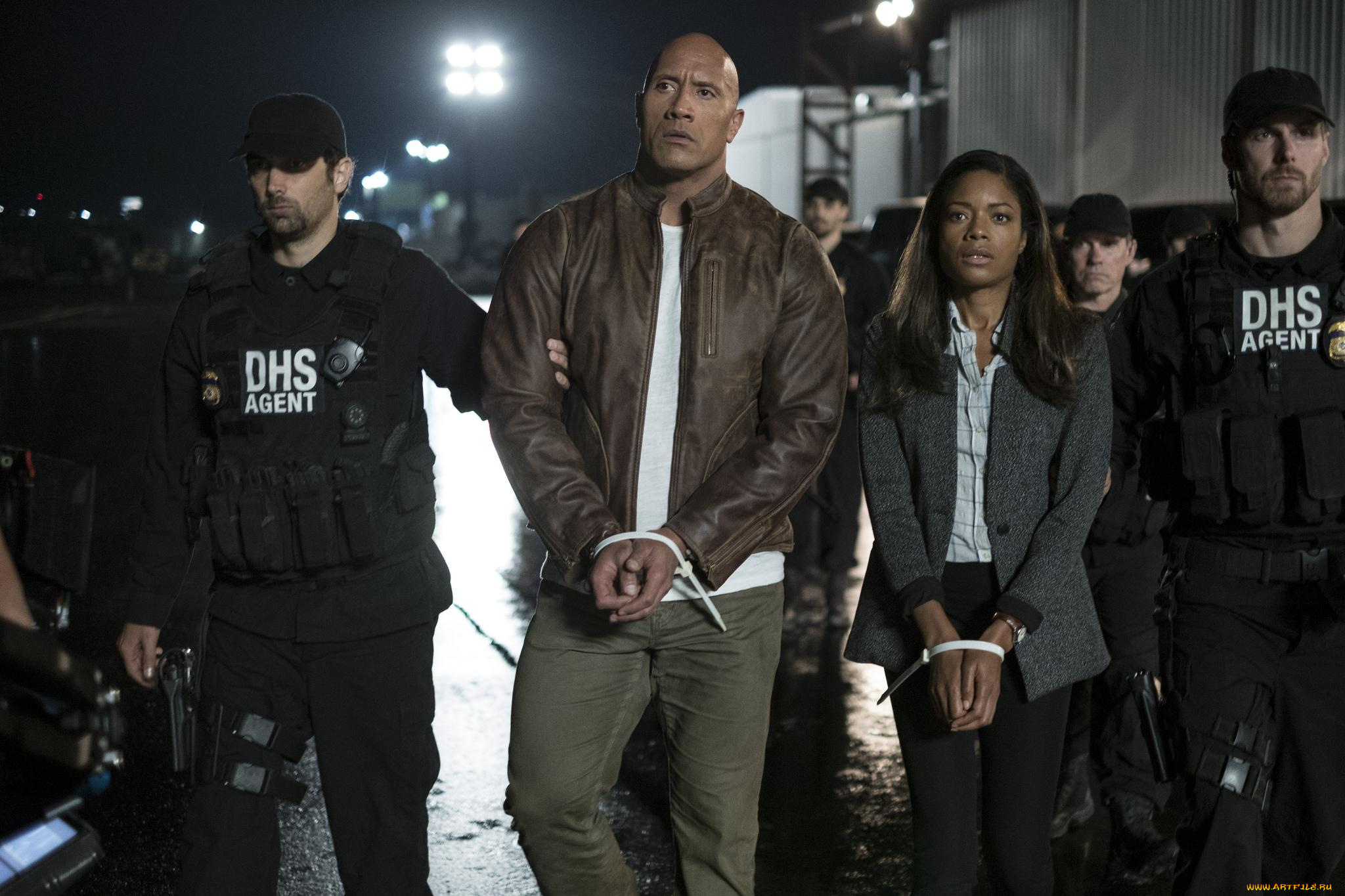 рэмпейдж, , 2018, кино, фильмы, rampage, фантастика, боевик, дуэйн, джонсон, наоми, харрис