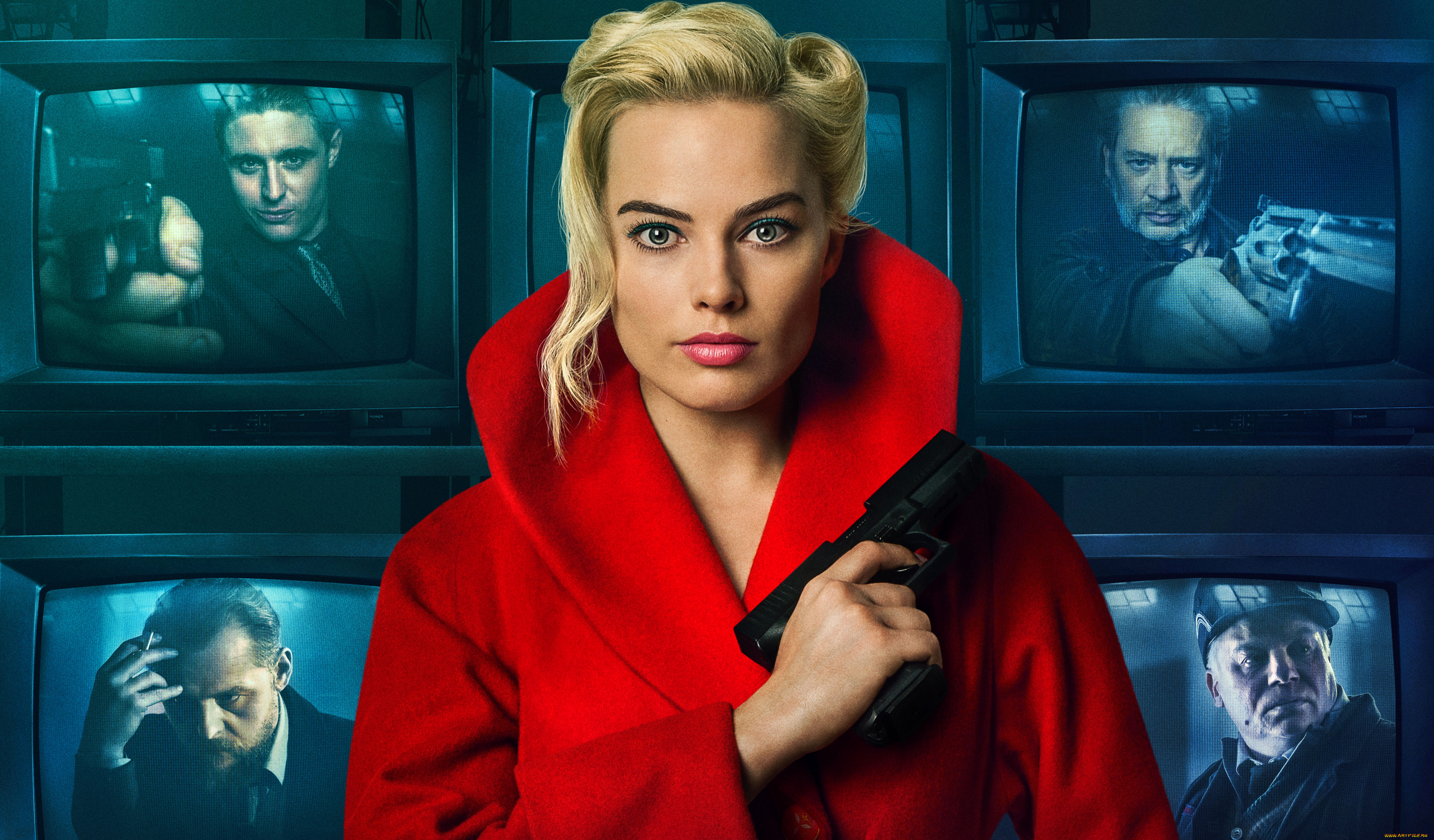 terminal, , 2018, кино, фильмы, terminal, movie, poster, марго, робби, триллер