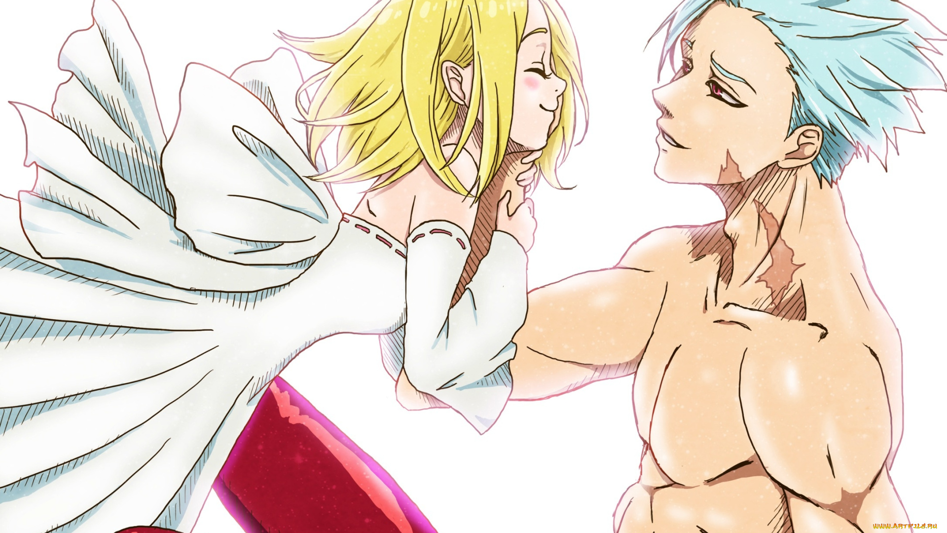 аниме, nanatsu, no, taizai, семь, смертных, грехов