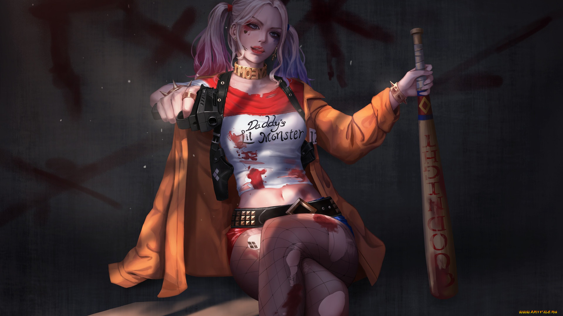 рисованное, кино, harley, quinn