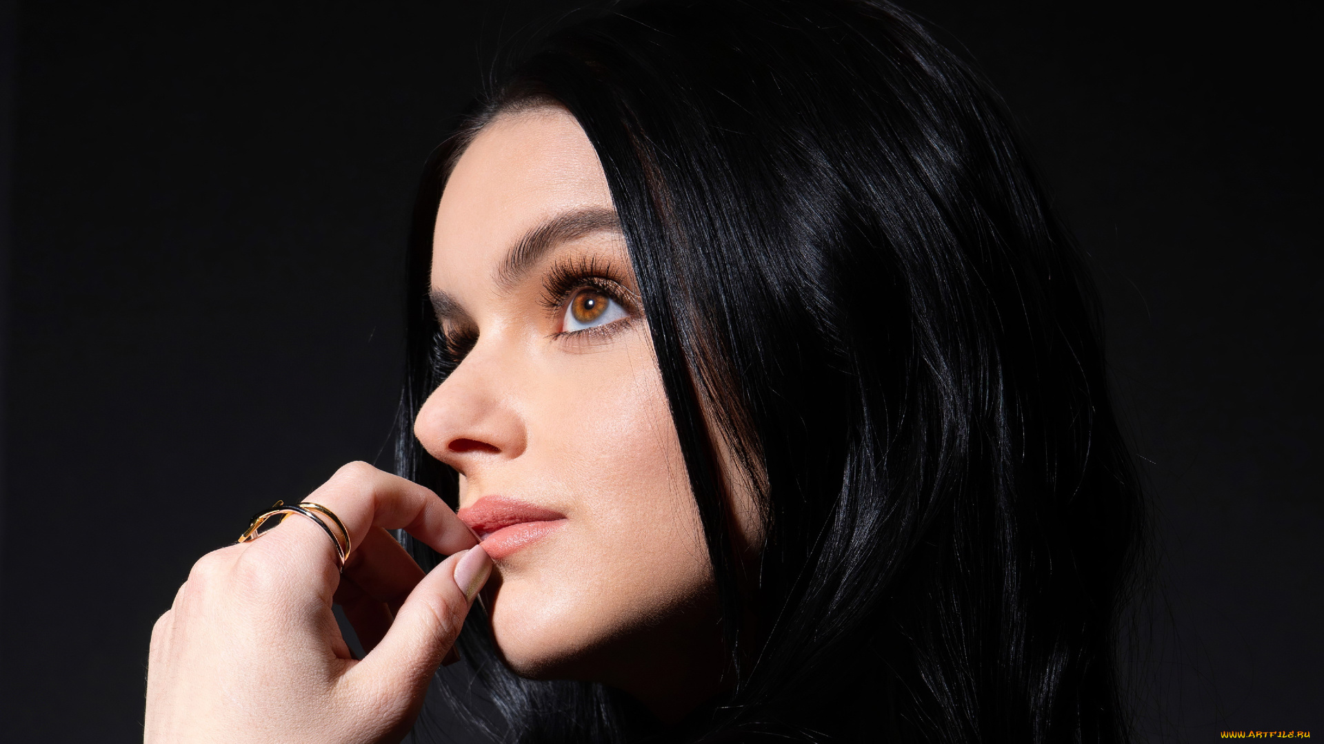 ariel, winter, девушки, ariel, winter, лицо, брюнетка