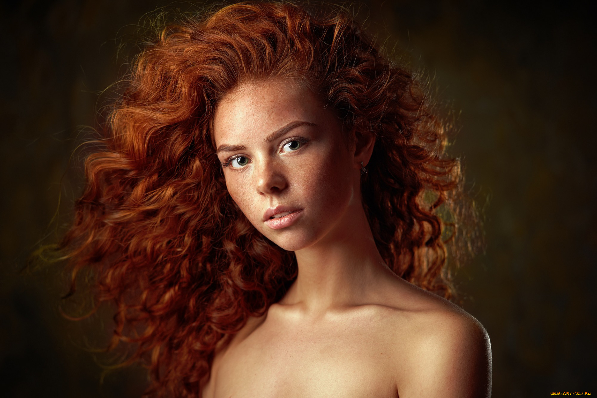 эрика, постникова, девушки, эрика, постникова, лицо, портрет, рыжеволосая, девушка, модель, красотка, взгляд, макияж, сексуальная, веснушки