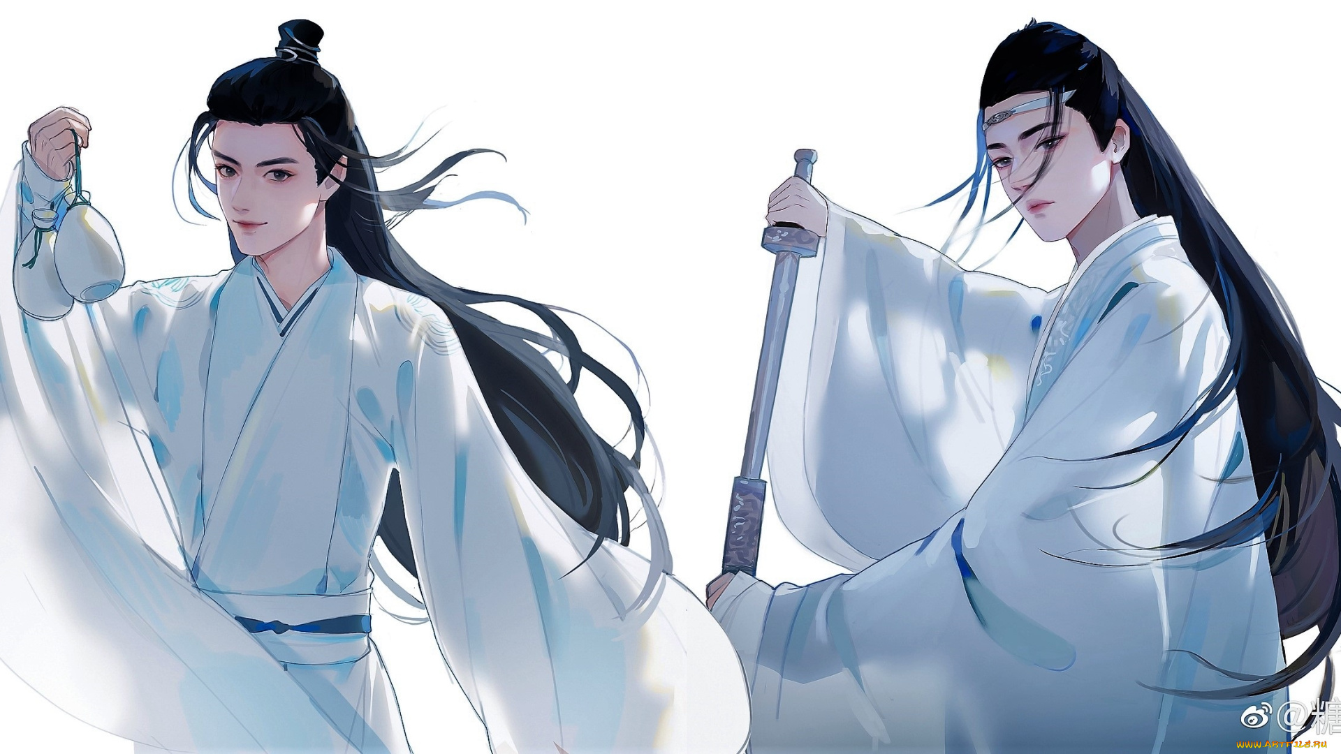 рисованное, кино, , мультфильмы, вэй, усянь, лань, ванцзы