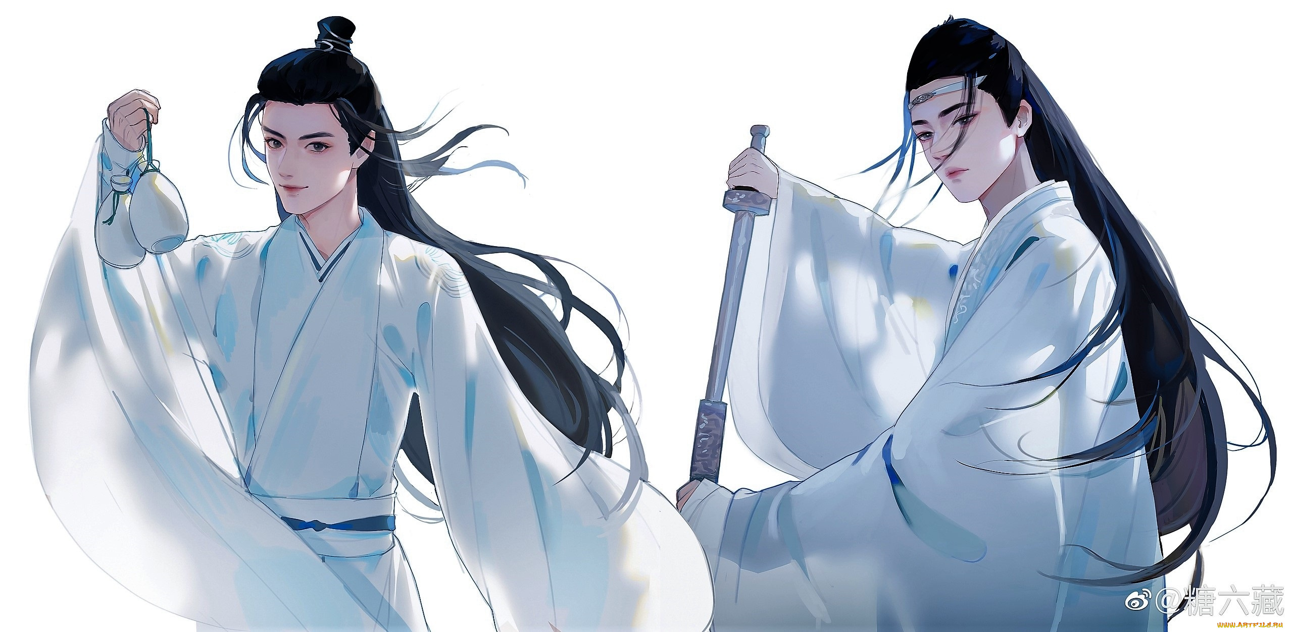 рисованное, кино, , мультфильмы, вэй, усянь, лань, ванцзы