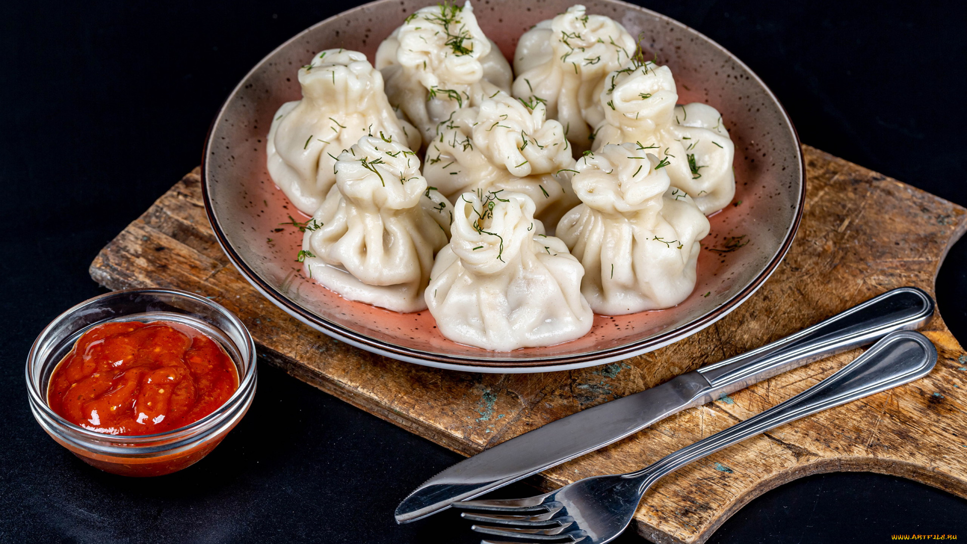еда, пельмени, , манты, , вареники, томатный, соус, хинкали