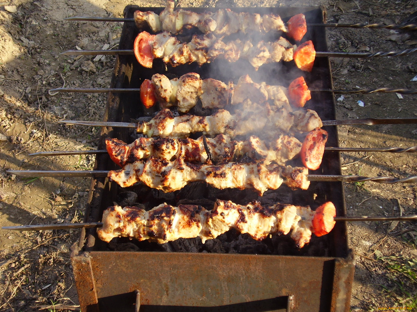 еда, шашлык, барбекю