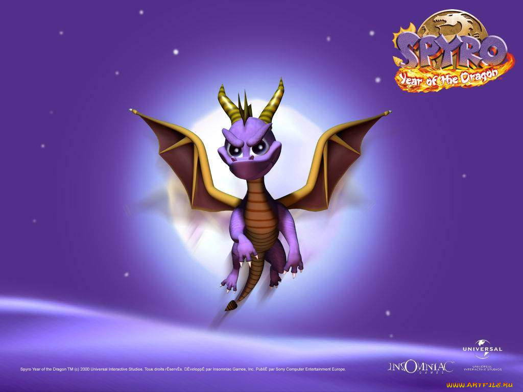 видео, игры, spyro, year, of, the, dragon