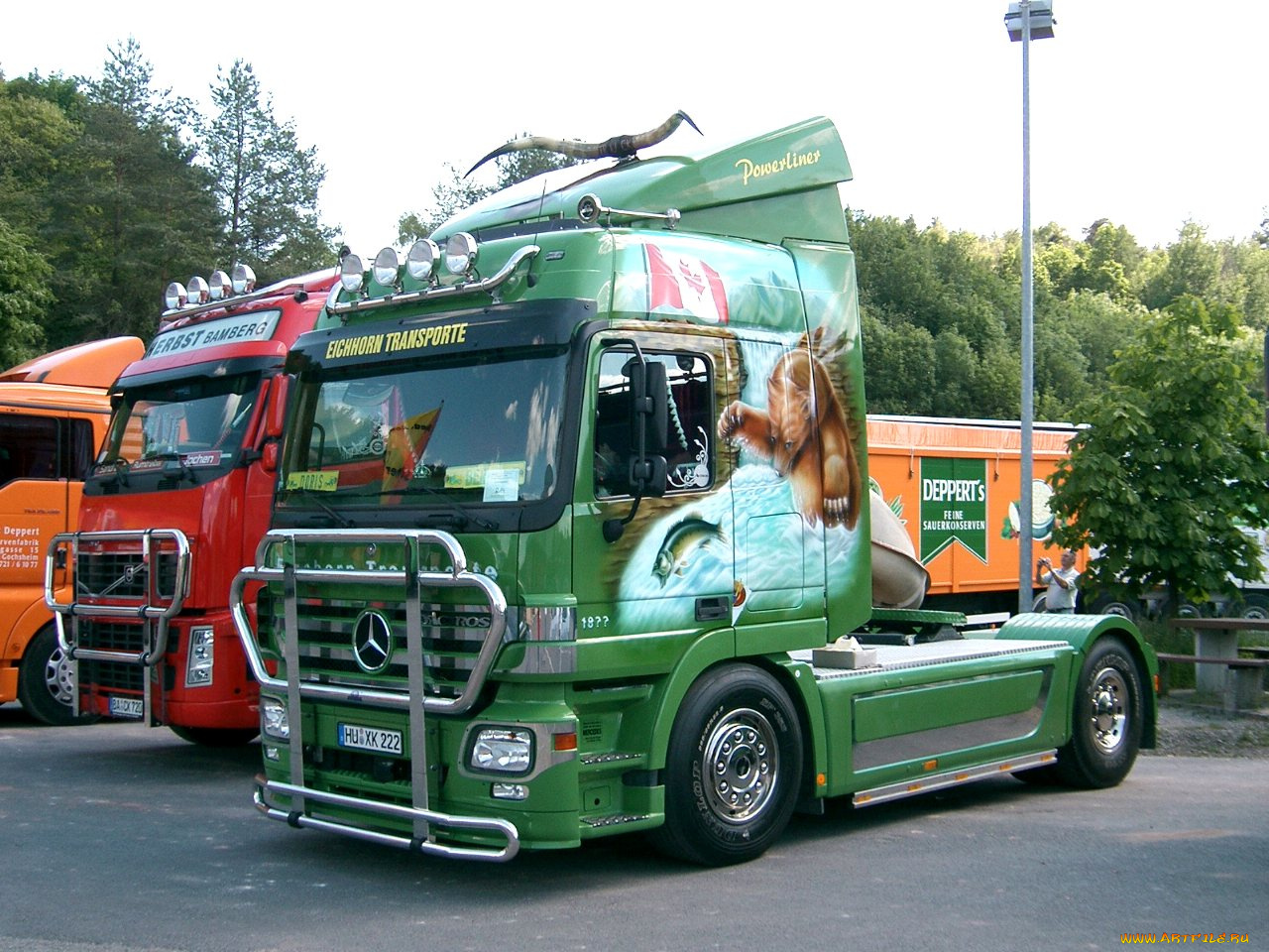 автомобили, mercedes, trucks