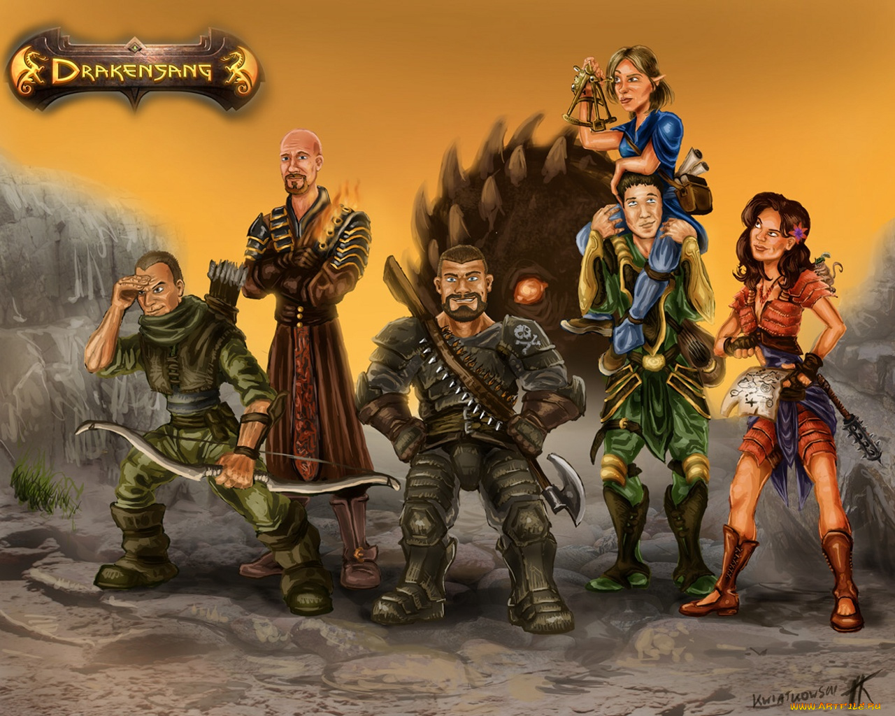 drakensang, the, dark, eye, видео, игры