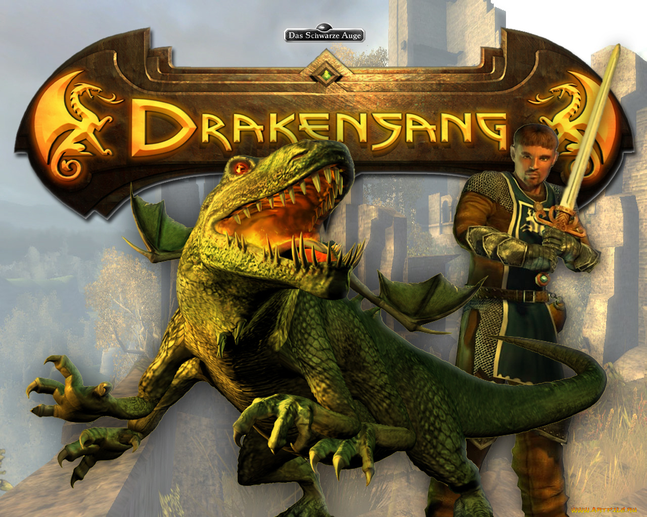 drakensang, the, dark, eye, видео, игры